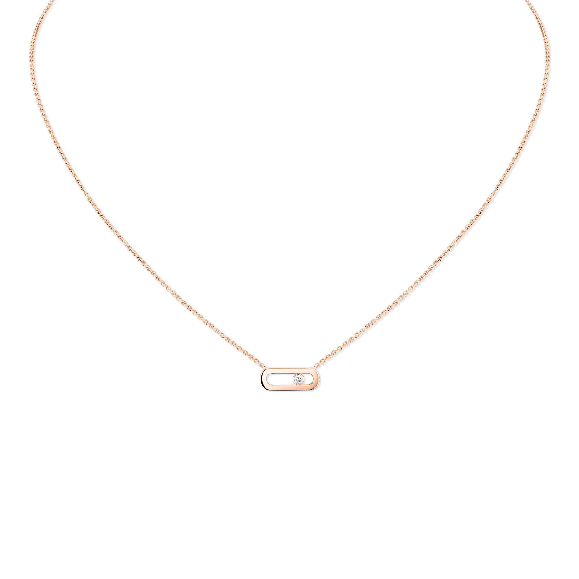 Messika Move Uno Halskette (Ref: 14613-PG)