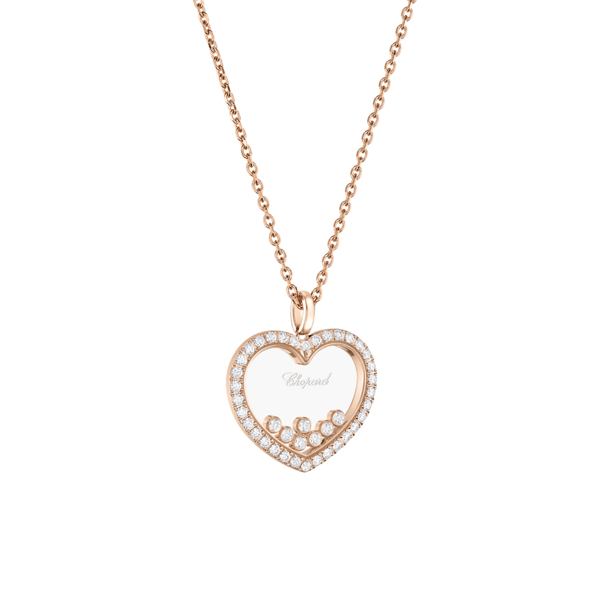 Chopard Happy Diamonds Icons Anhänger mit Halskette (Ref: 79A194-5201)