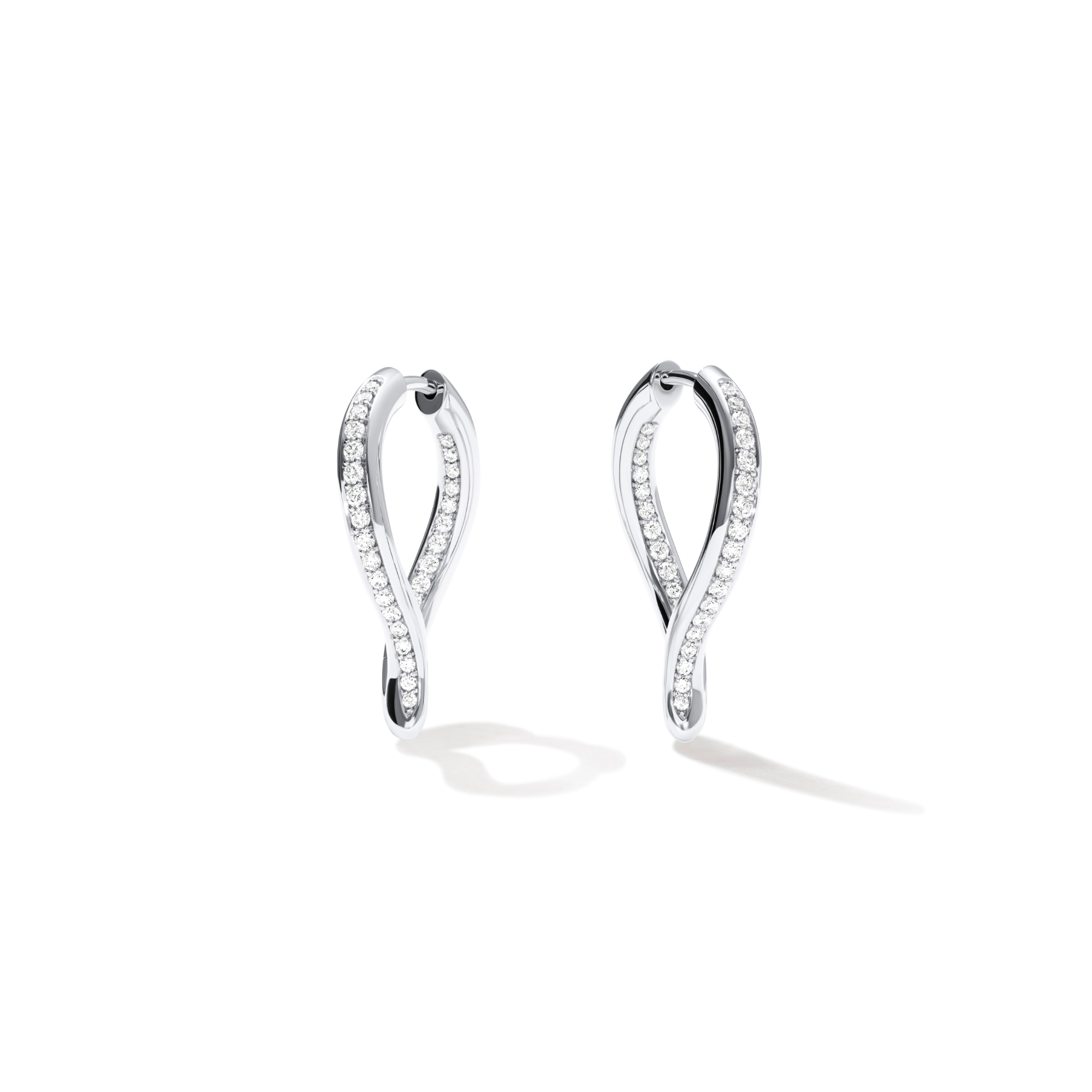 Tamara Comolli SIGNATURE Ohrringe Hoop Drop (Ref: E-Sig-Ho-TDr-p-wg)