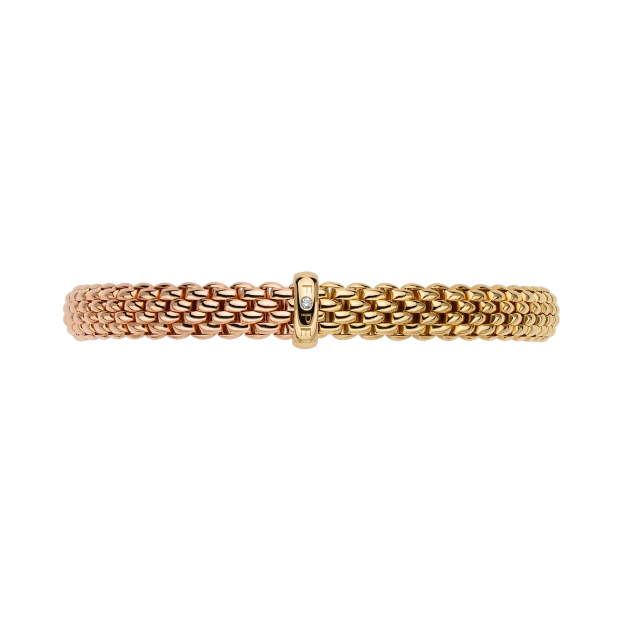 FOPE Vendôme Flex'it Armband mit zweifarbigem Geflecht (Ref: 01M02B2_BB_3_XGX_0XS)