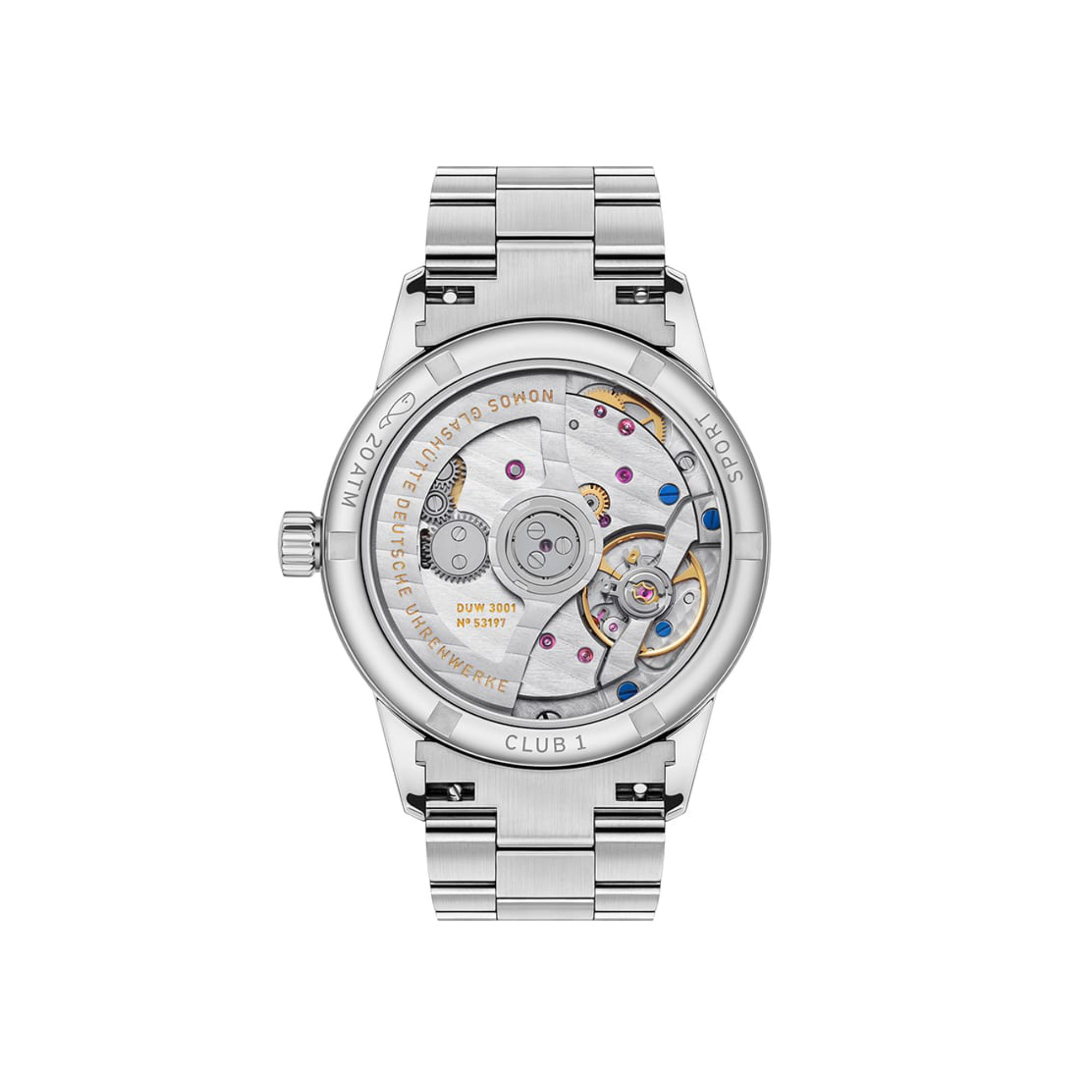 NOMOS Glashütte Club Sport Neomatik 34 Rosé (Ref: 756)