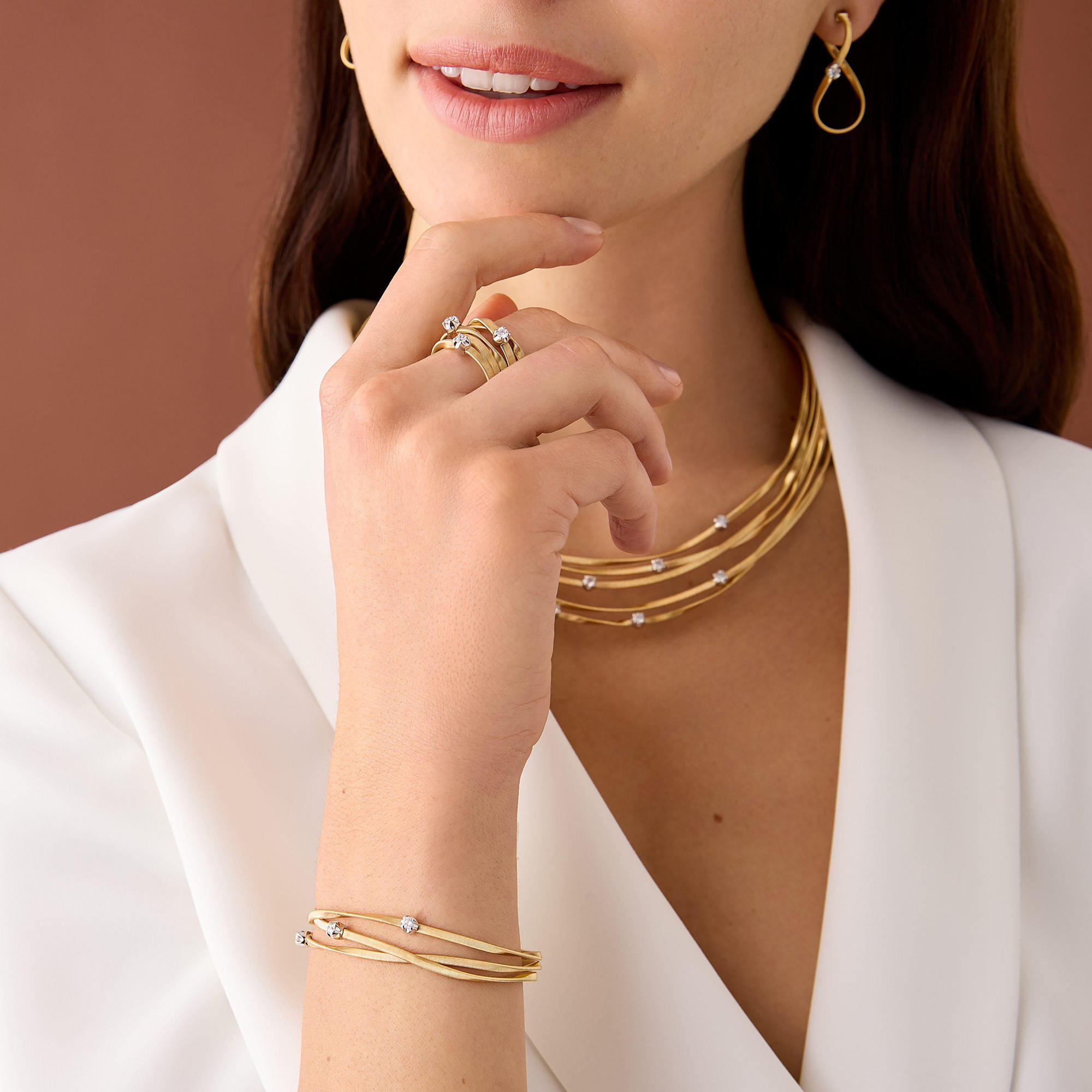 Marco Bicego Marrakech Armband (Ref: BG848 B8 YW)