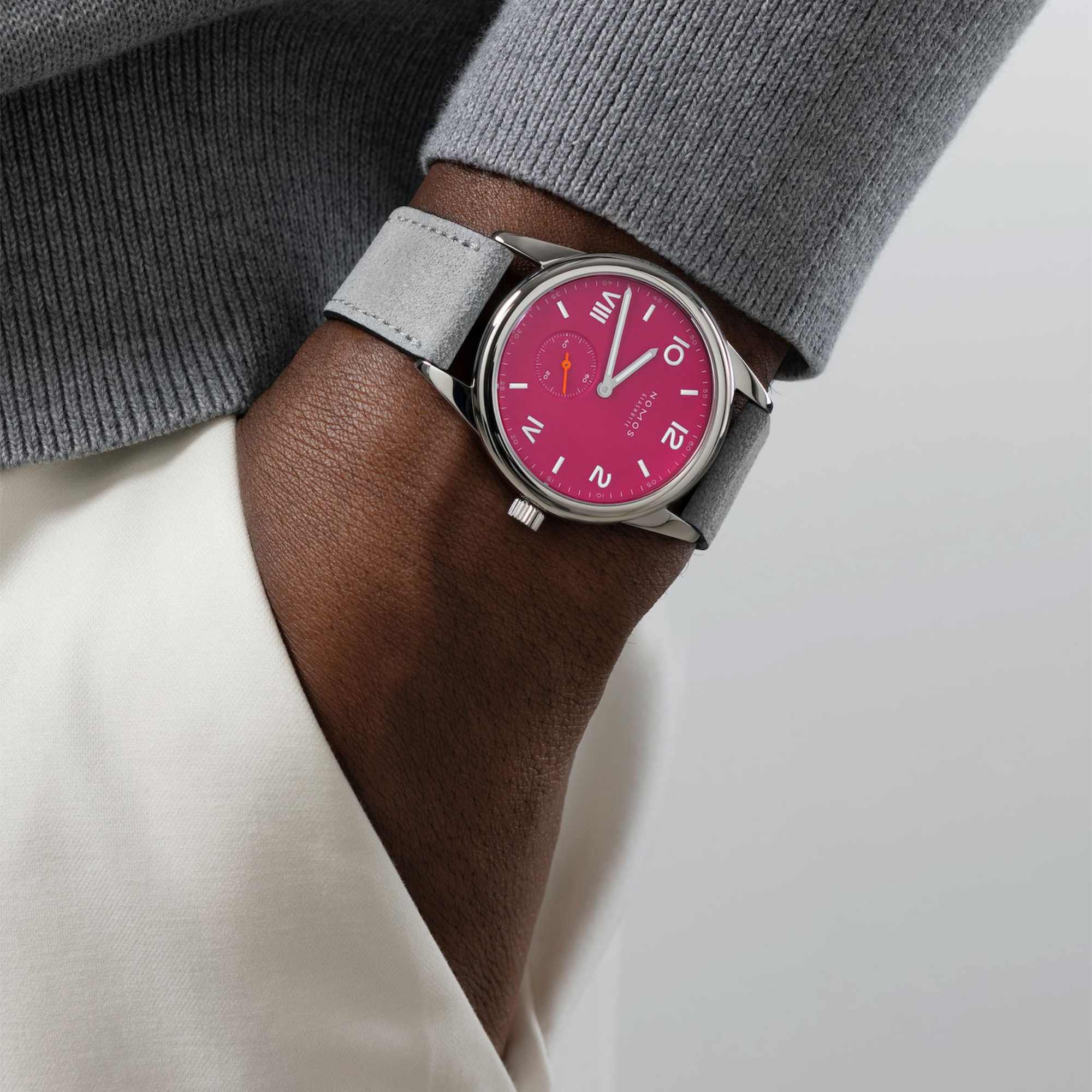NOMOS Glashütte Club Campus 38 deep pink (Ref: 728)