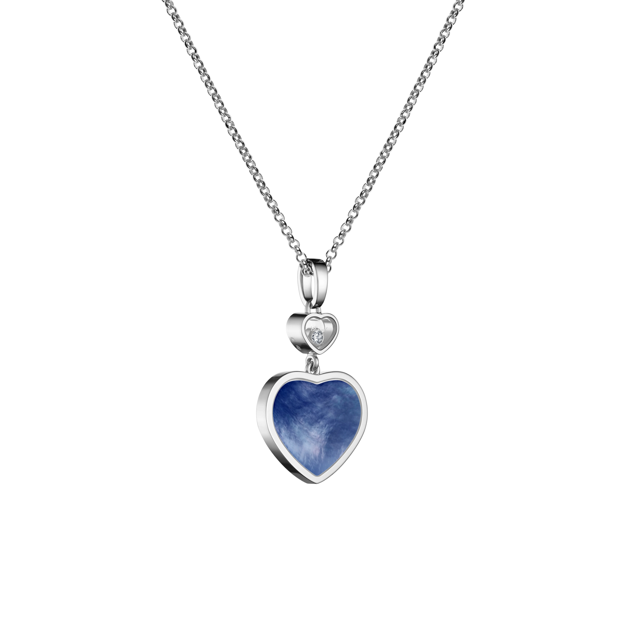 Chopard Happy Hearts Anhänger mit Halskette (Ref: 797482-1350)