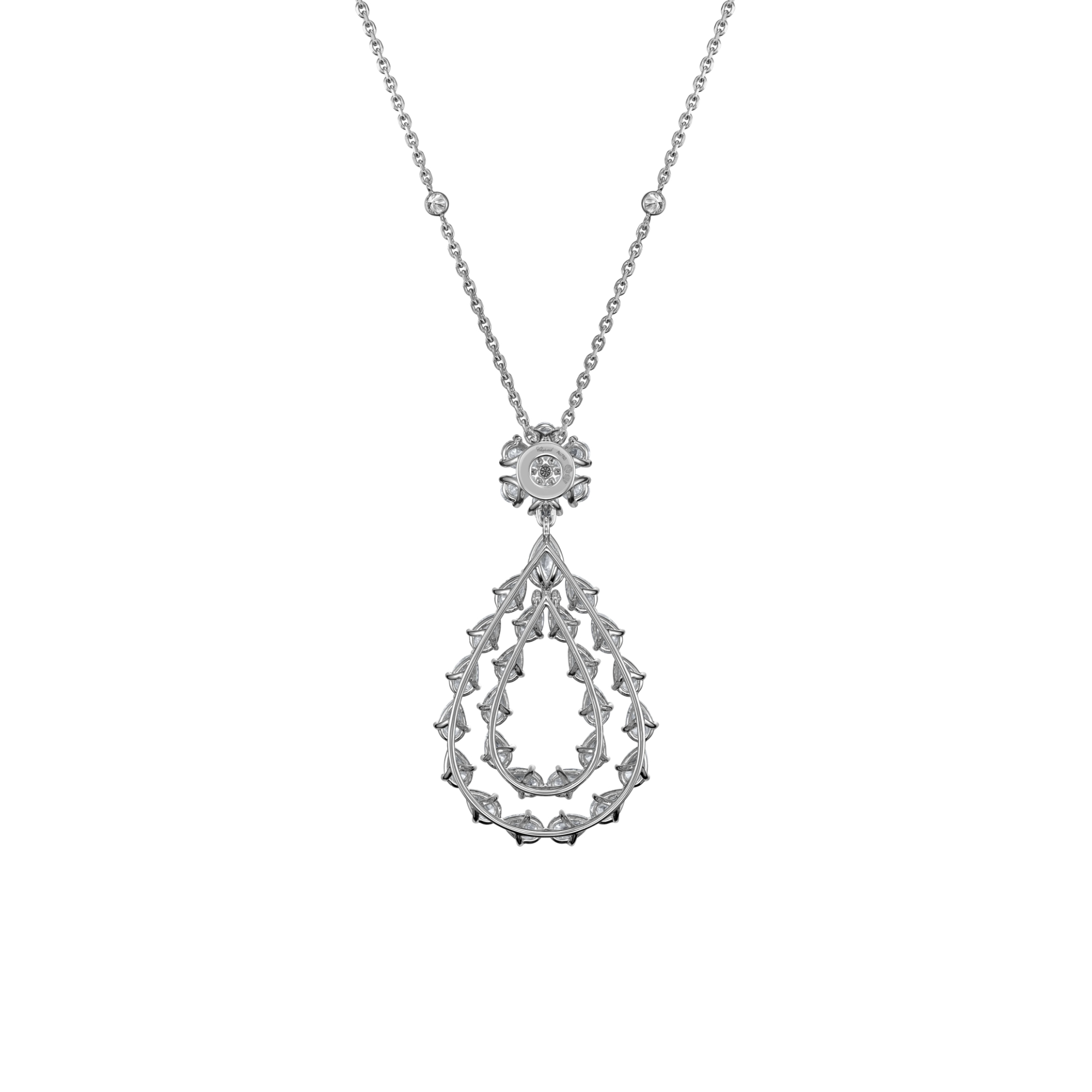 Chopard L'Heure Du Diamant Drop Anhänger mit Halskette (Ref: 79A064-1001)