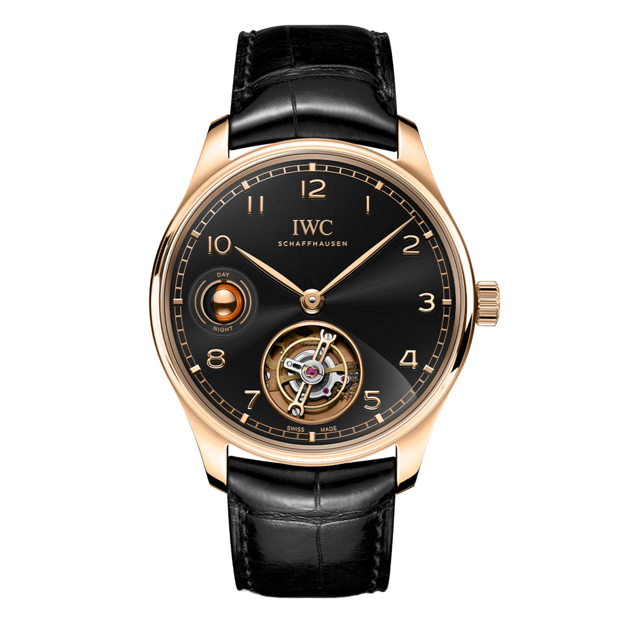 IWC PORTUGIESER HAND-WOUND TOURBILLON DAY & NIGHT (Ref: IW545901)