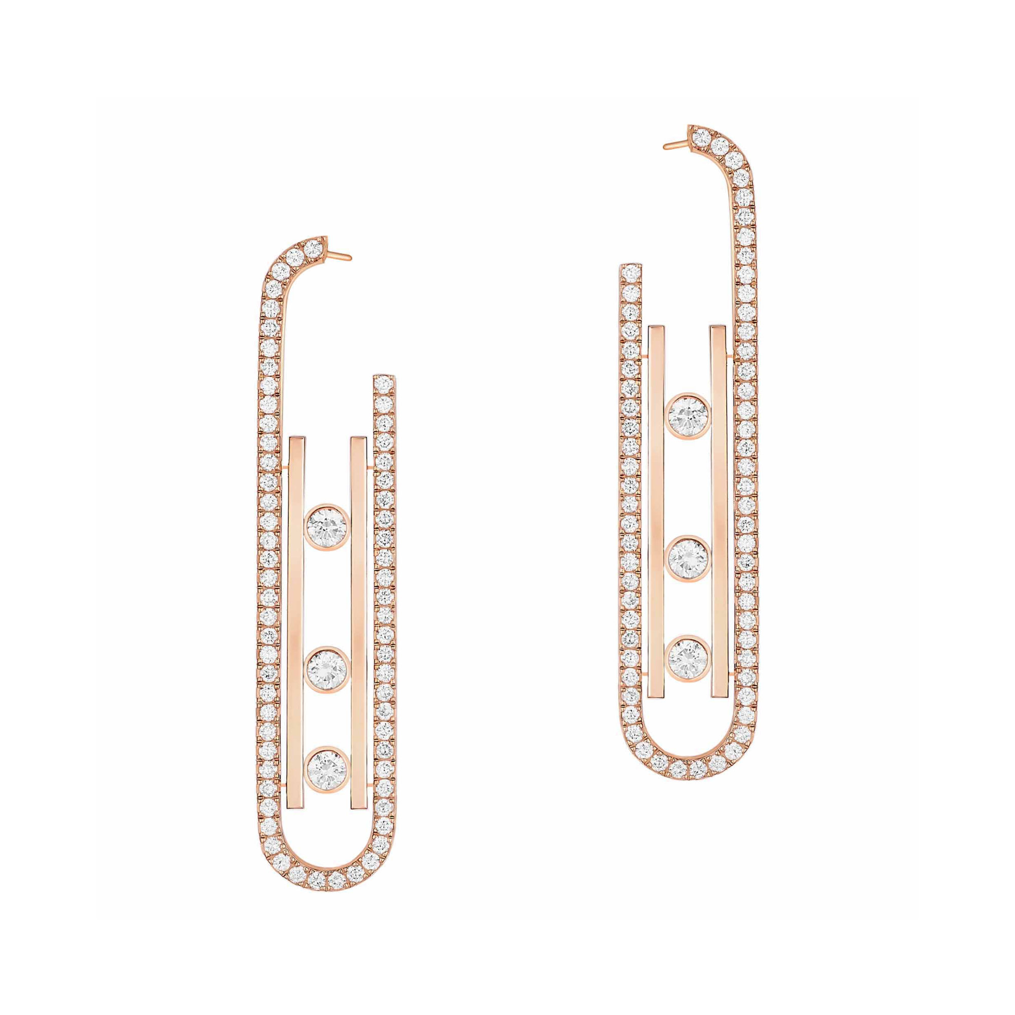 Messika Move 10th Ohrringe KM (Ref: 10811-PG)