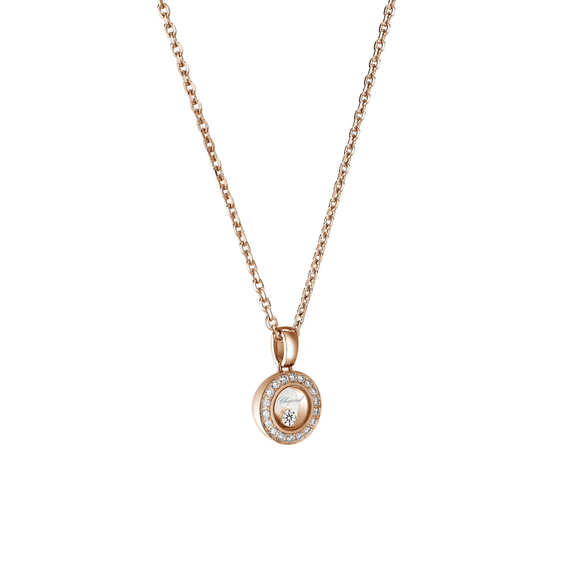 Chopard Happy Diamonds Icons Anhänger mit Halskette (Ref: 79A017-5201)