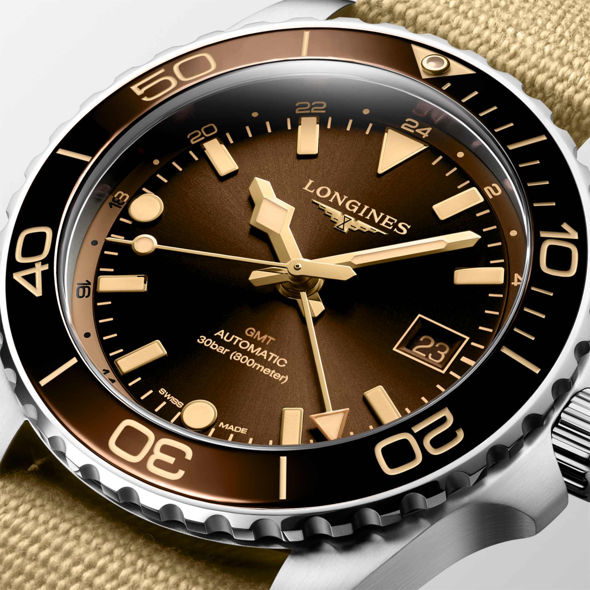 Longines HYDROCONQUEST GMT (Ref: L3.790.4.66.2)
