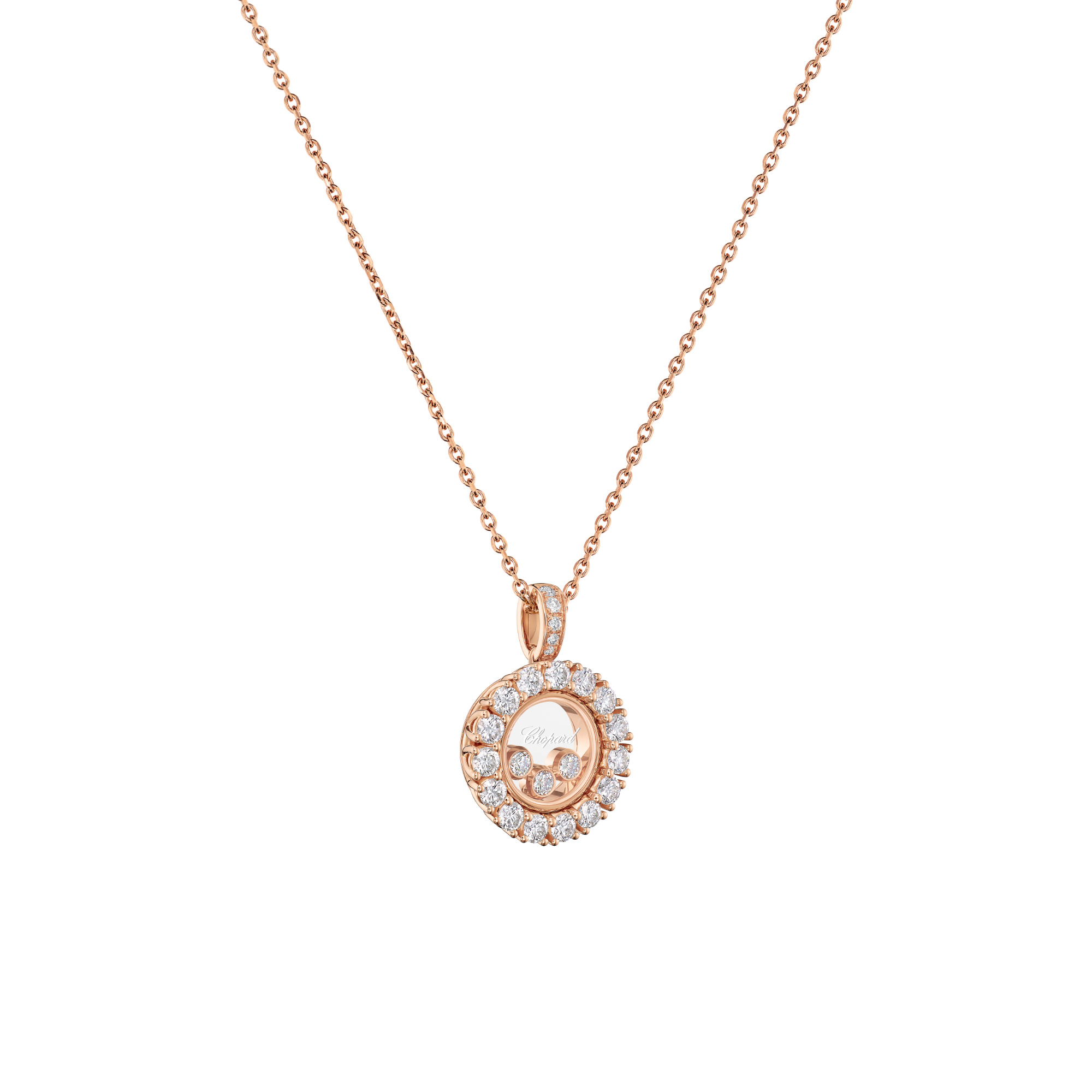 Chopard Happy Diamonds Icons Anhänger mit Kette (Ref: 79A608-5001)