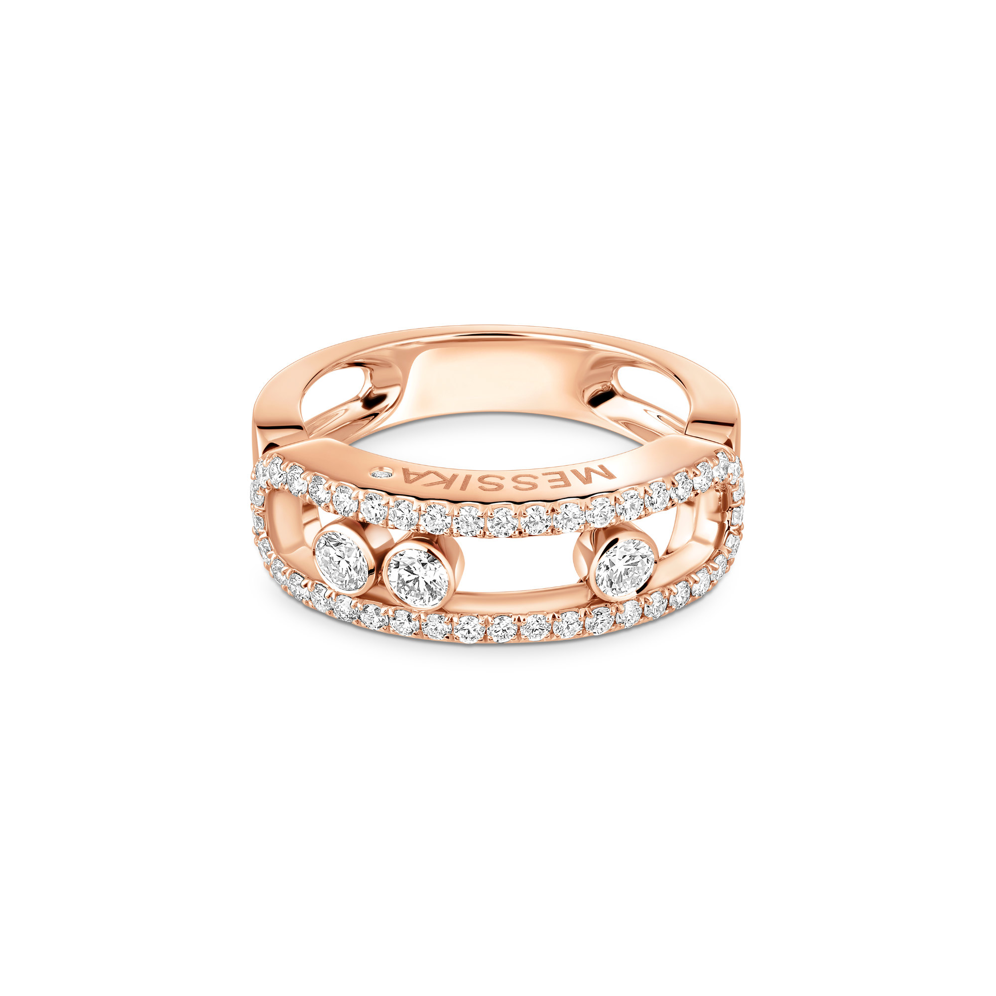 Messika Move Classique Pavé Ring (Ref: 04000-PG)