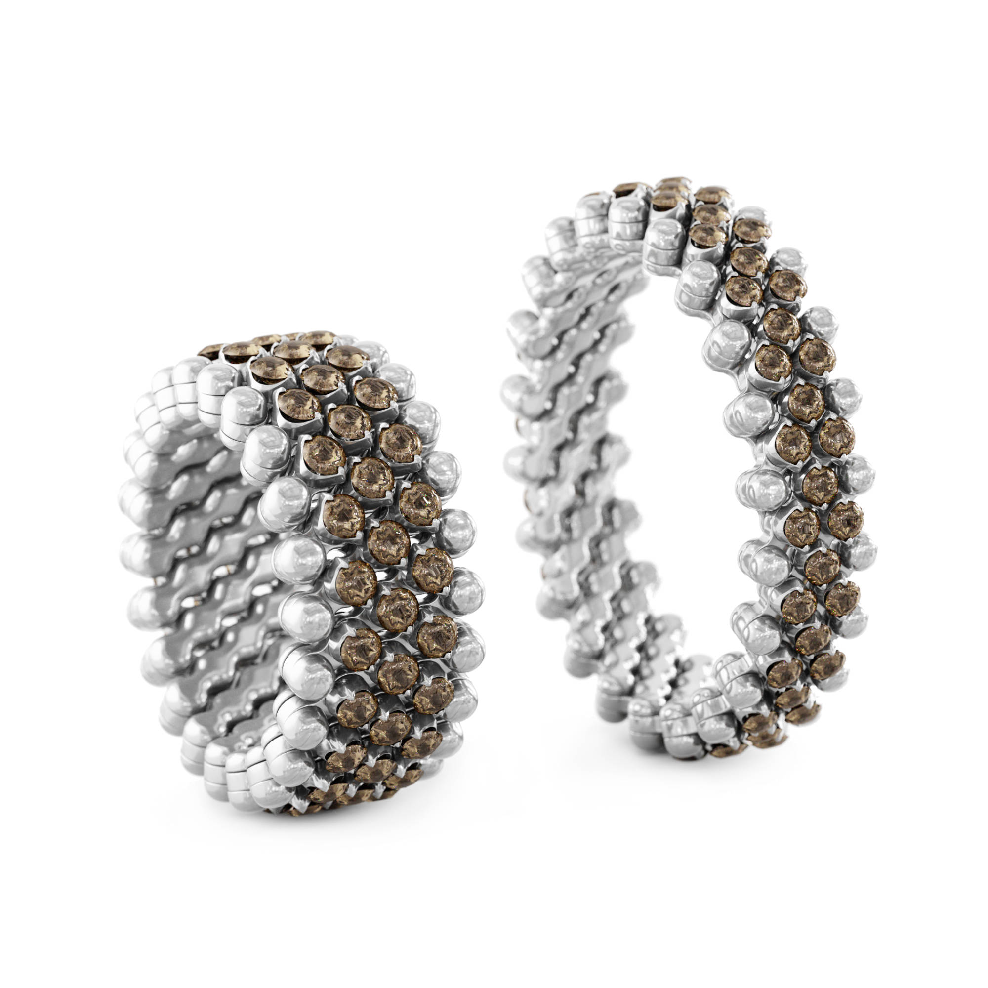 Serafino Consoli Brevetto Multi-Size Ring (Ref: RMS 5M2 WG BRD)