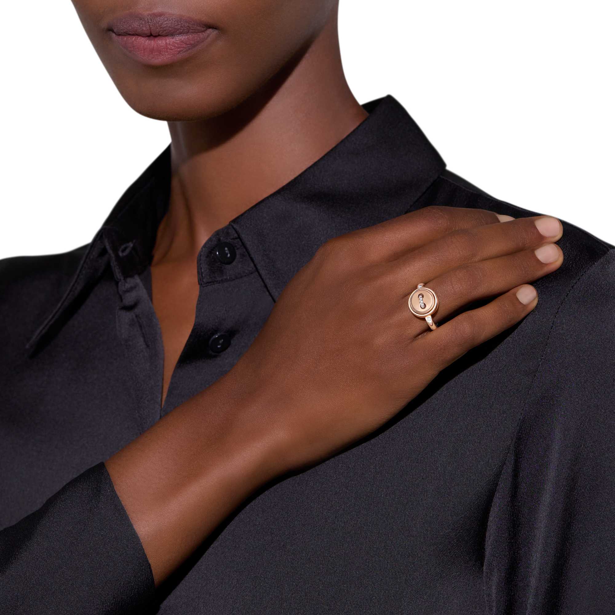 Pomellato Pom Pom Dot Wendbarer Ring (Ref: PAC5031O7WHRDB0TU)