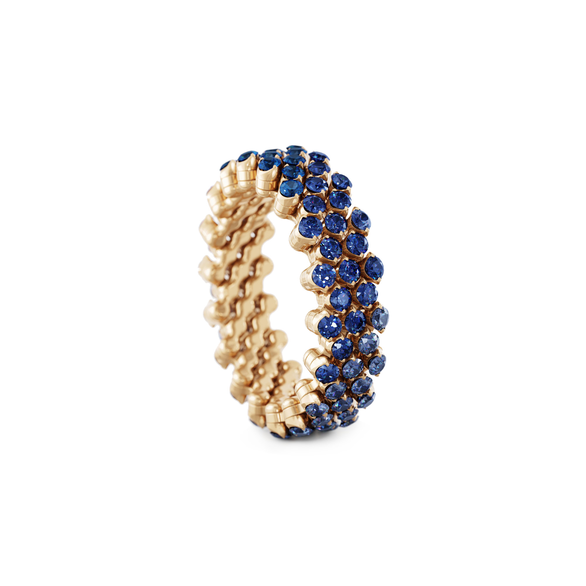 Serafino Consoli Brevetto Multi-Size Ring (Ref: RMS 5F4 RG BS SFT)