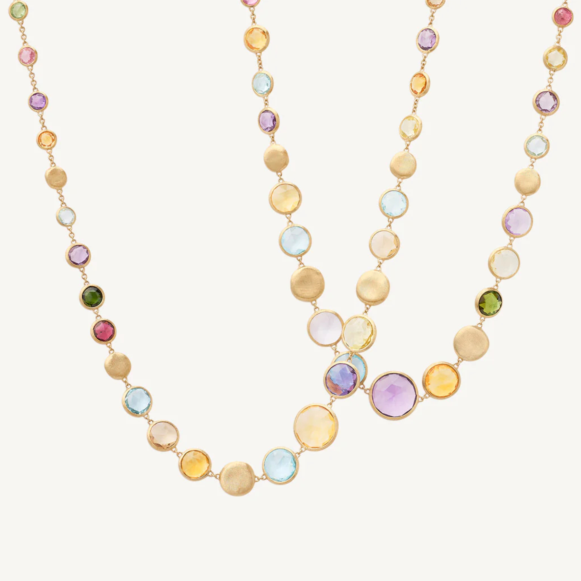 Marco Bicego Jaipur Colour Lange Halskette (Ref: CB2159_MIX01_Y_02)