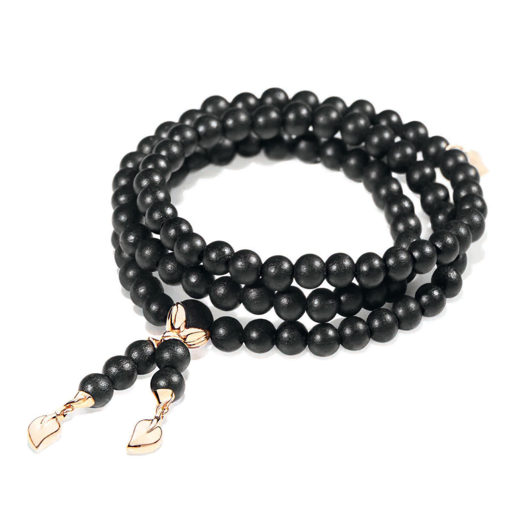 Tamara Comolli INDIA Armband medium Ebenholz (Ref: B-IND-EW-m-rg)