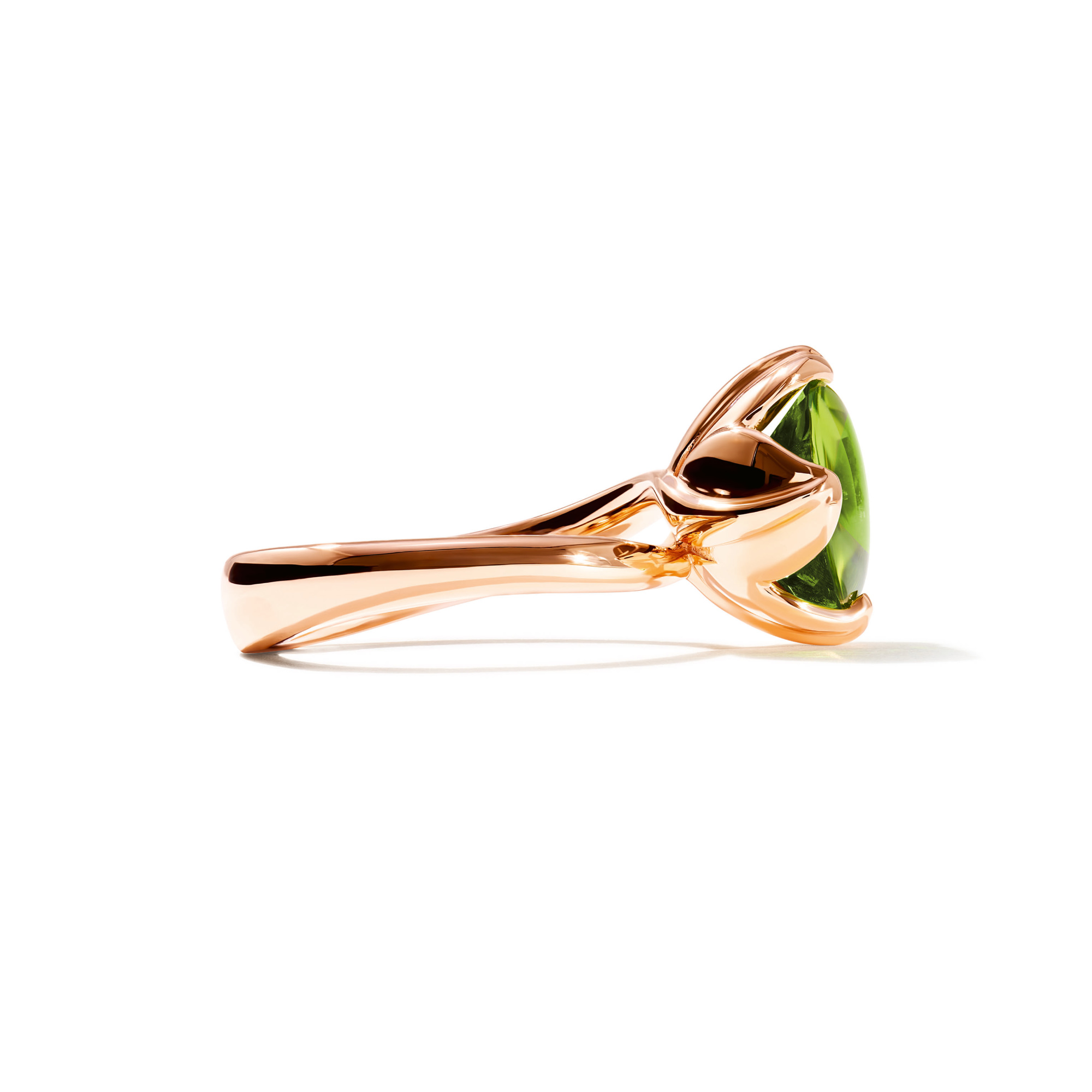 Tamara Comolli TULIP Ring Small mit Peridot (Ref: R-TUL-s-Per-rg)