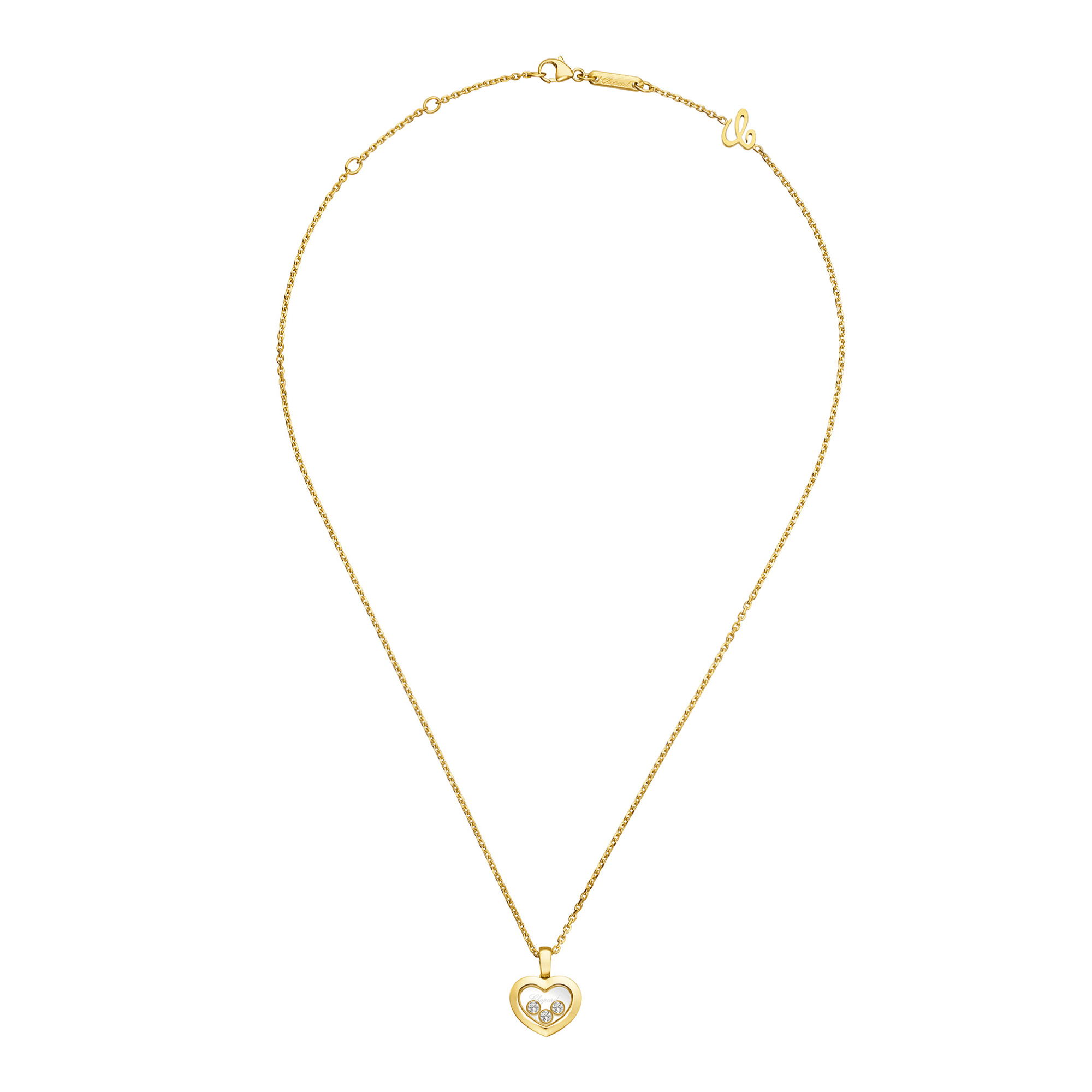 Chopard Happy Diamonds Icons Halskette mit Anhänger (Ref: 79A611-0001)
