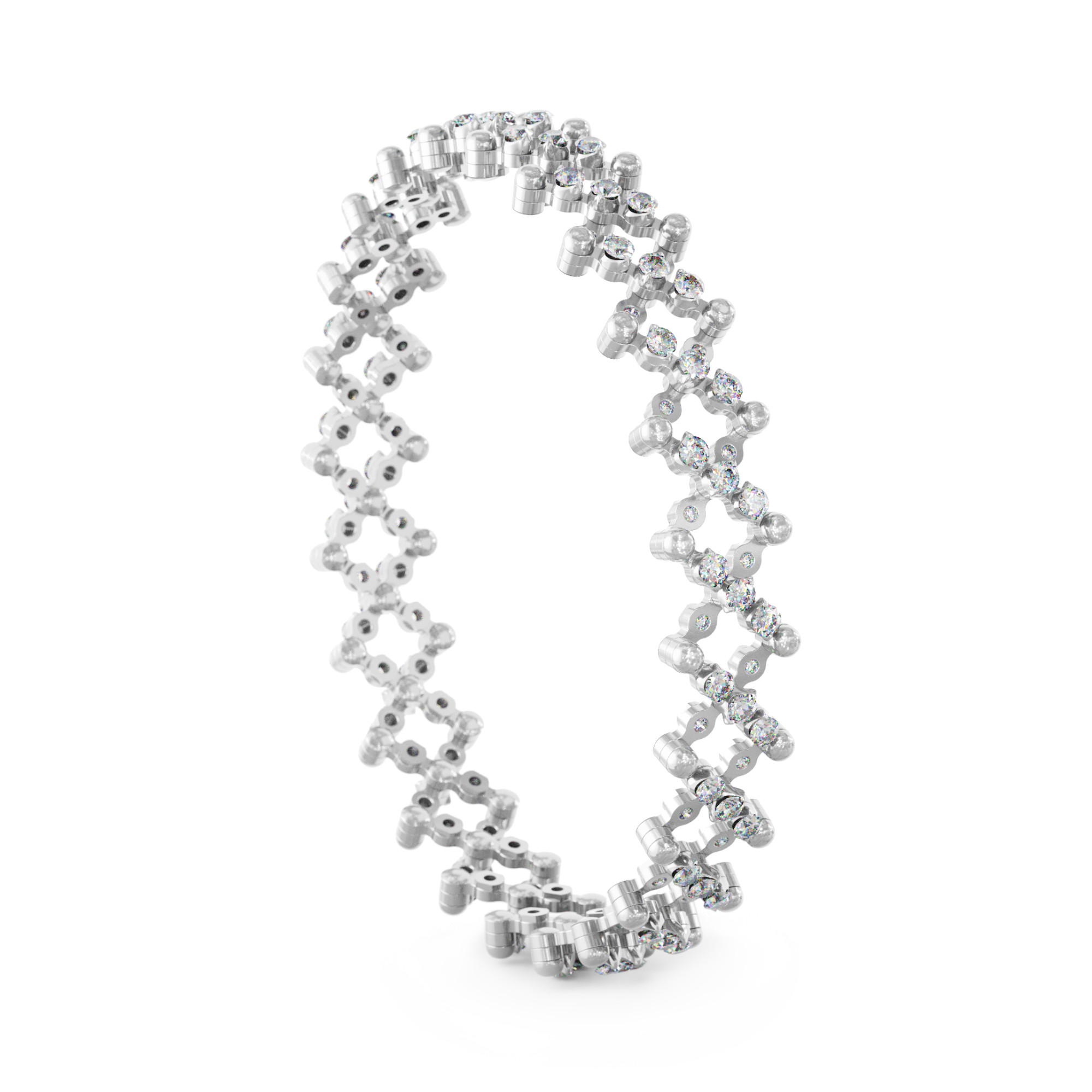 Serafino Consoli Serafino Multi-Size Ring und Armreif (Ref: S.RB 5MI4 WG WD)
