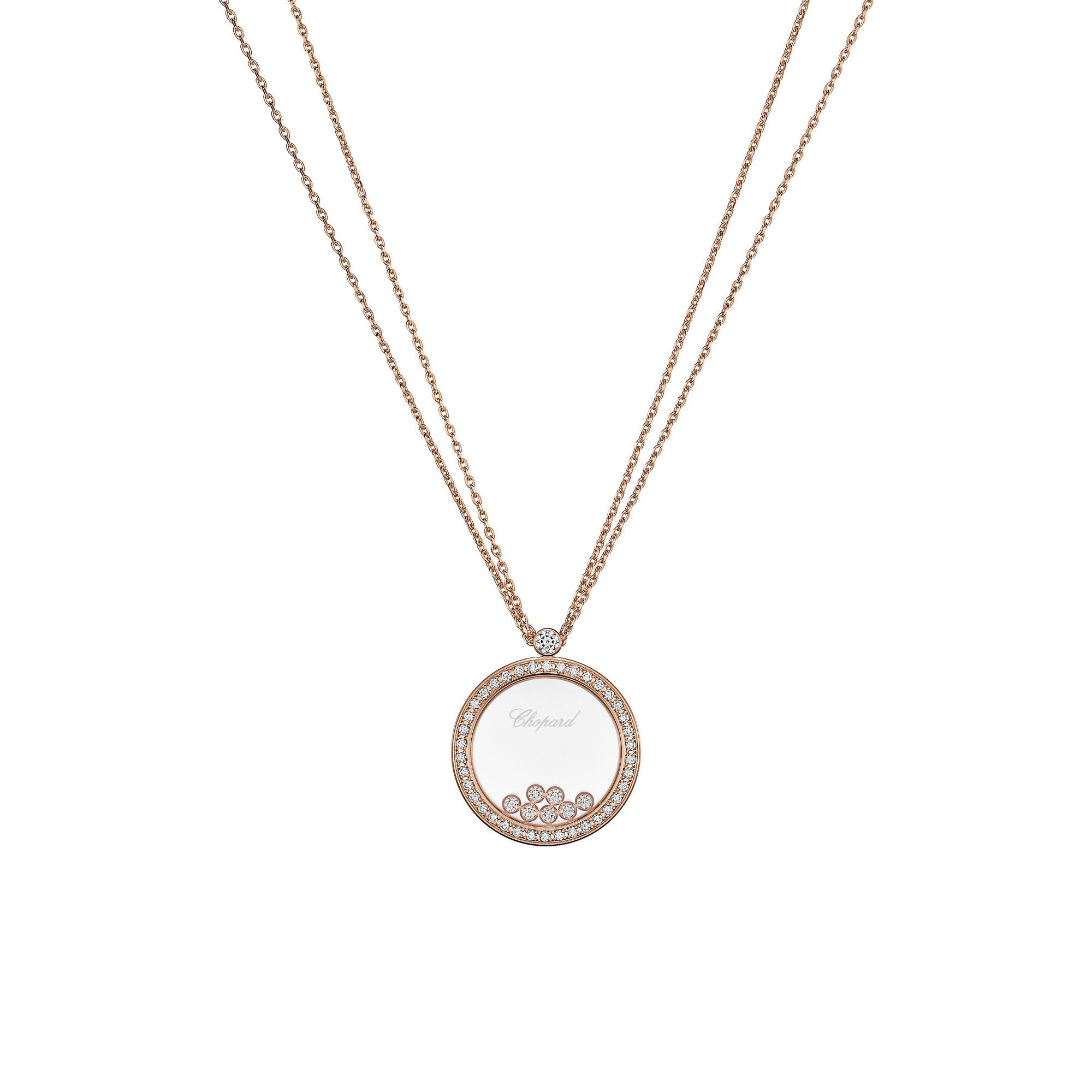 Chopard Happy Diamonds Icons Anhänger mit Halskette (Ref: 799450-5301)