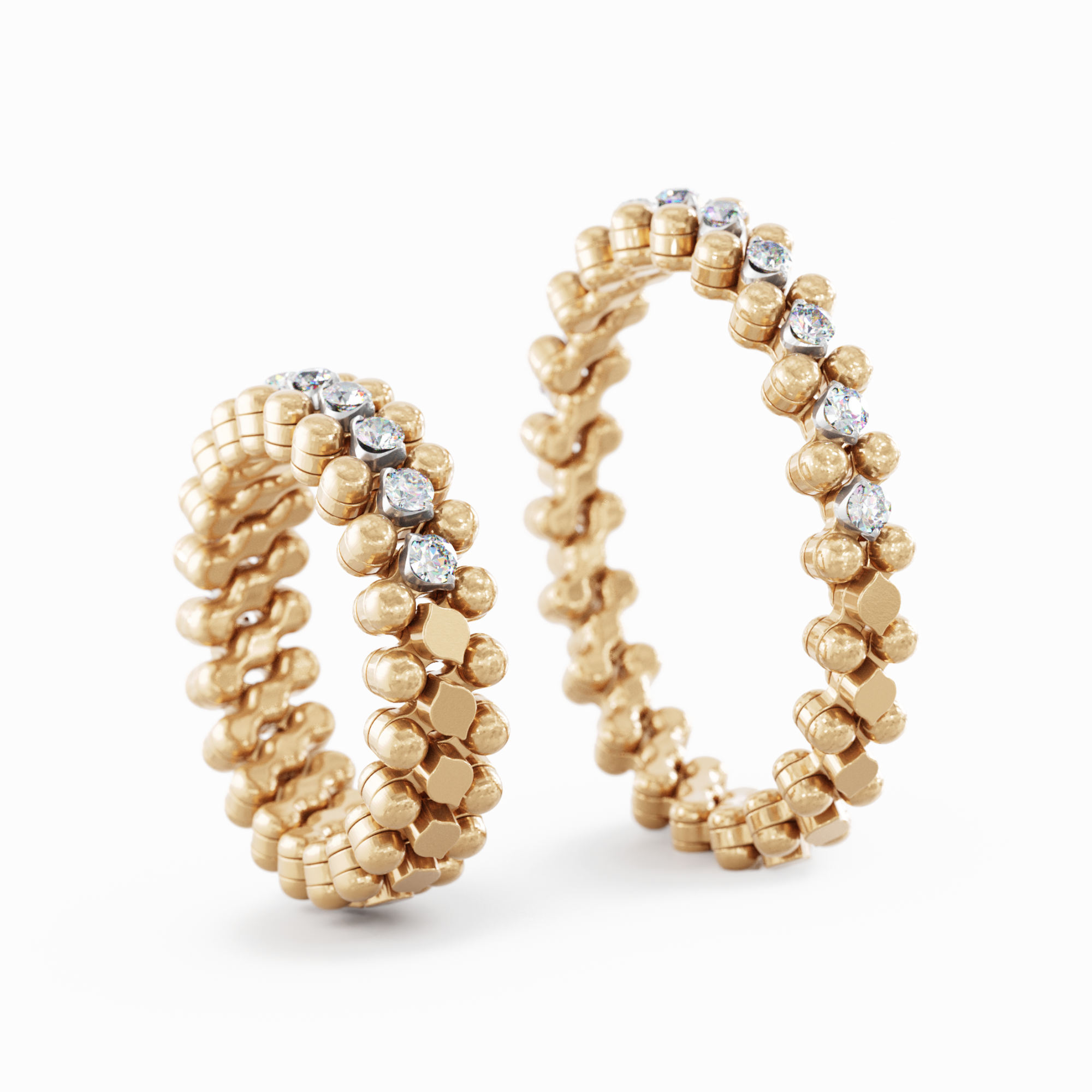 Serafino Consoli Brevetto Multi-Size Ring (Ref: RMS 3HM2 RWG WD)