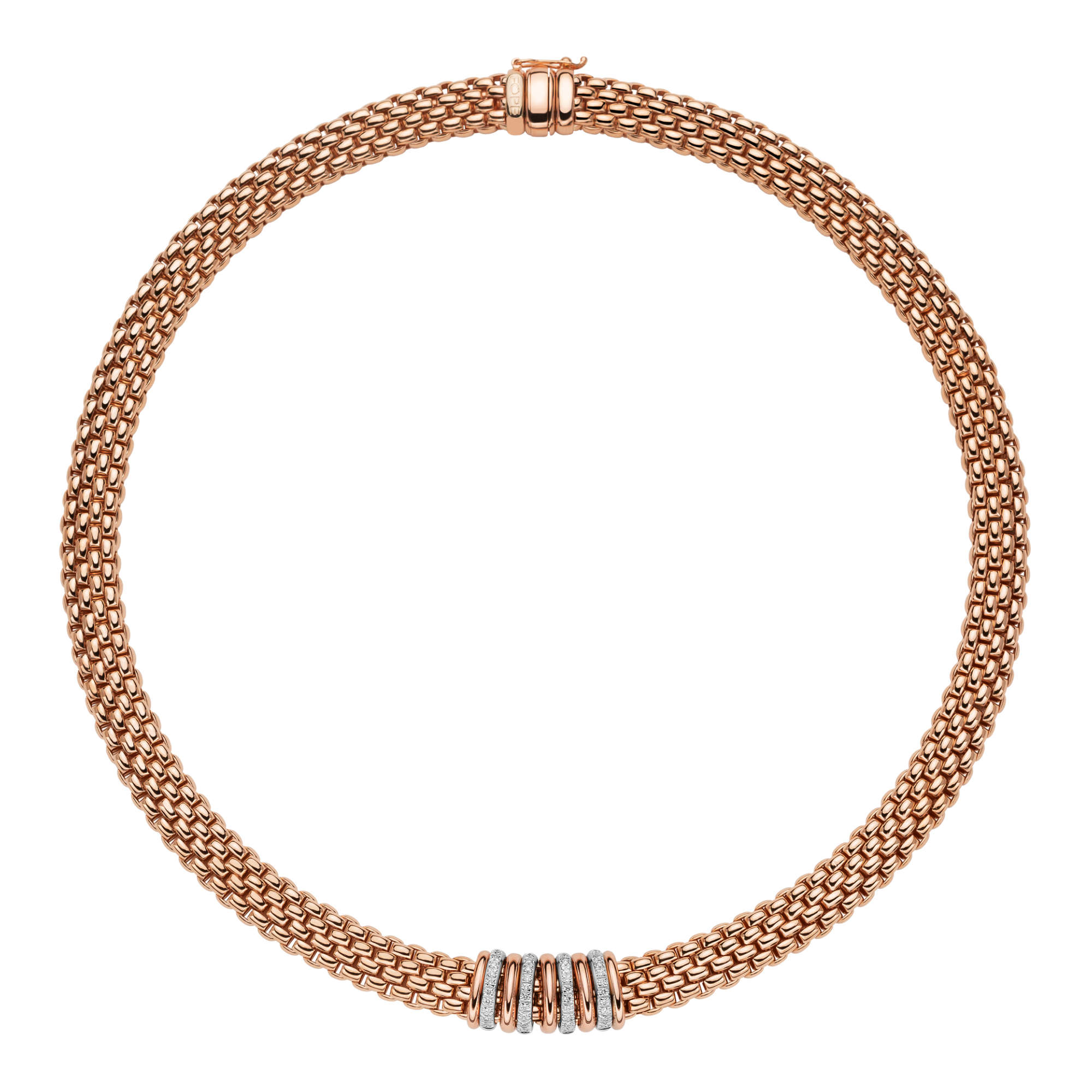 FOPE Panorama Collier mit Diamanten (Ref: 58812CX_BB_R_RBX_042)