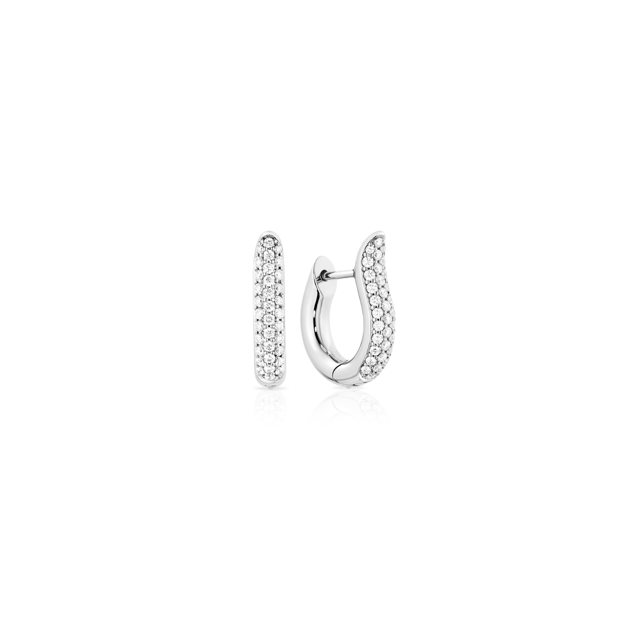 Tamara Comolli SIGNATURE Hoop Ohrringe small (Ref: E-Ho-s-p-wg)