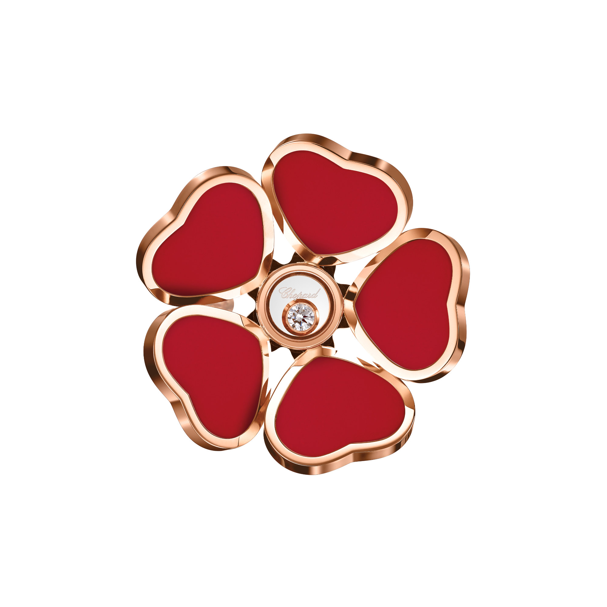 Chopard Happy Hearts Flowers Ring (Ref: 82A085-5800)