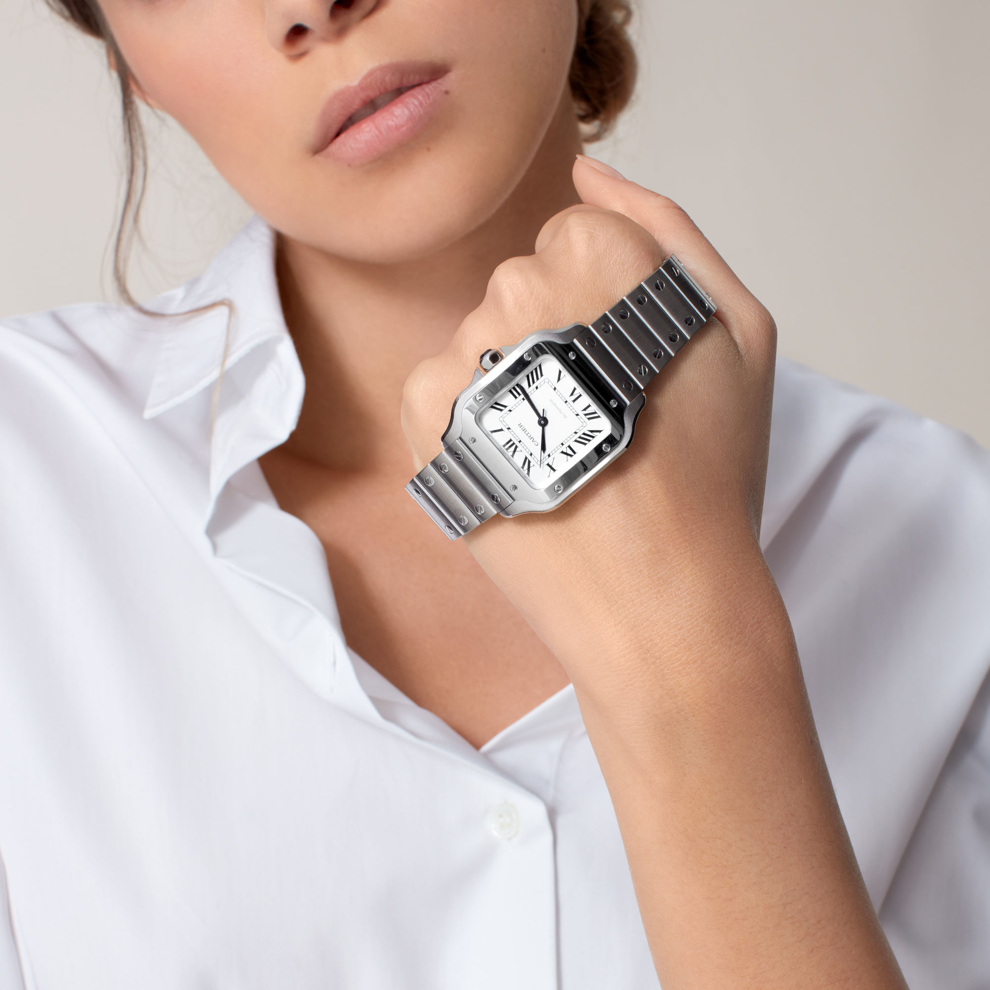 Santos de cartier women hot sale