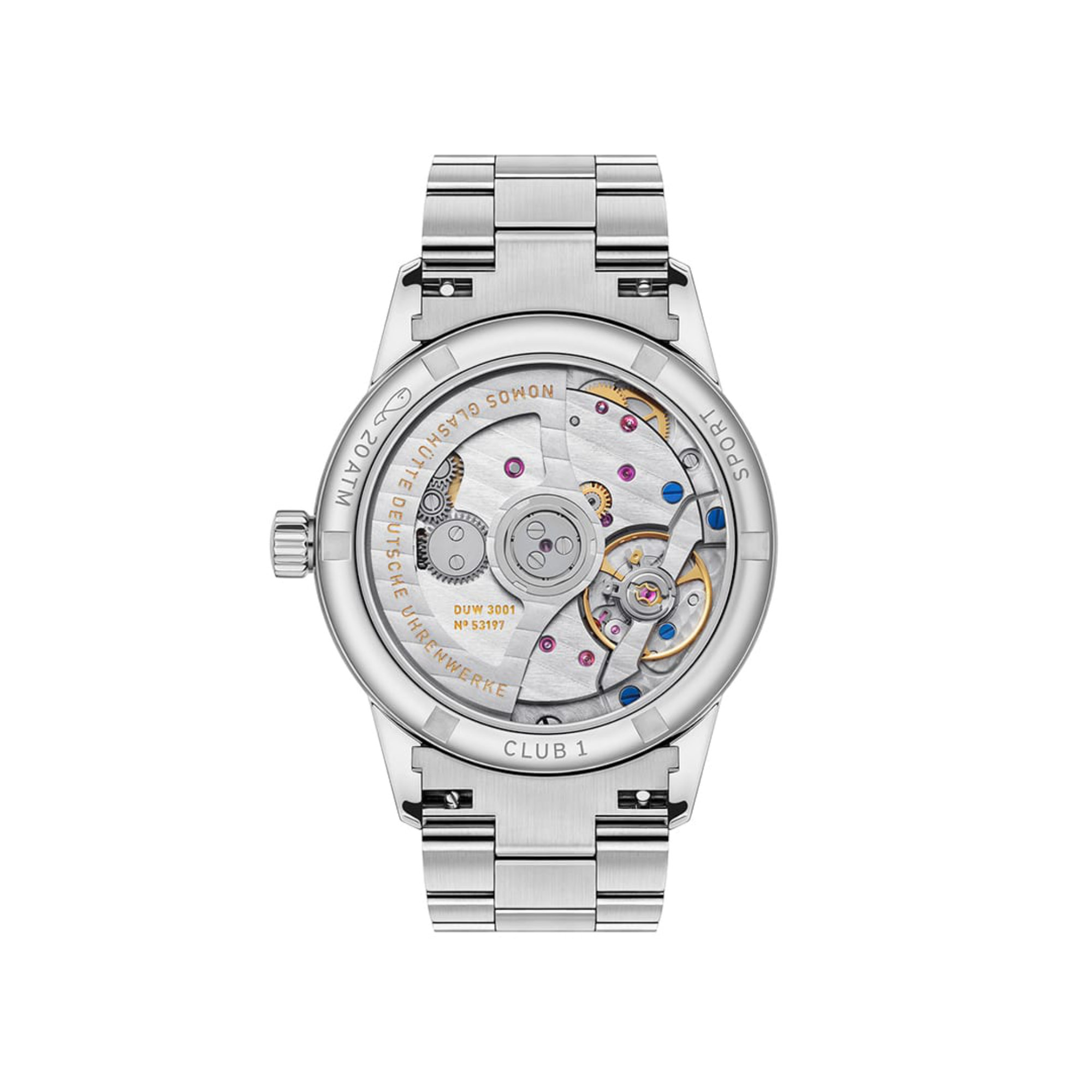 NOMOS Glashütte Club Sport Neomatik 34 Purple (Ref: 757)