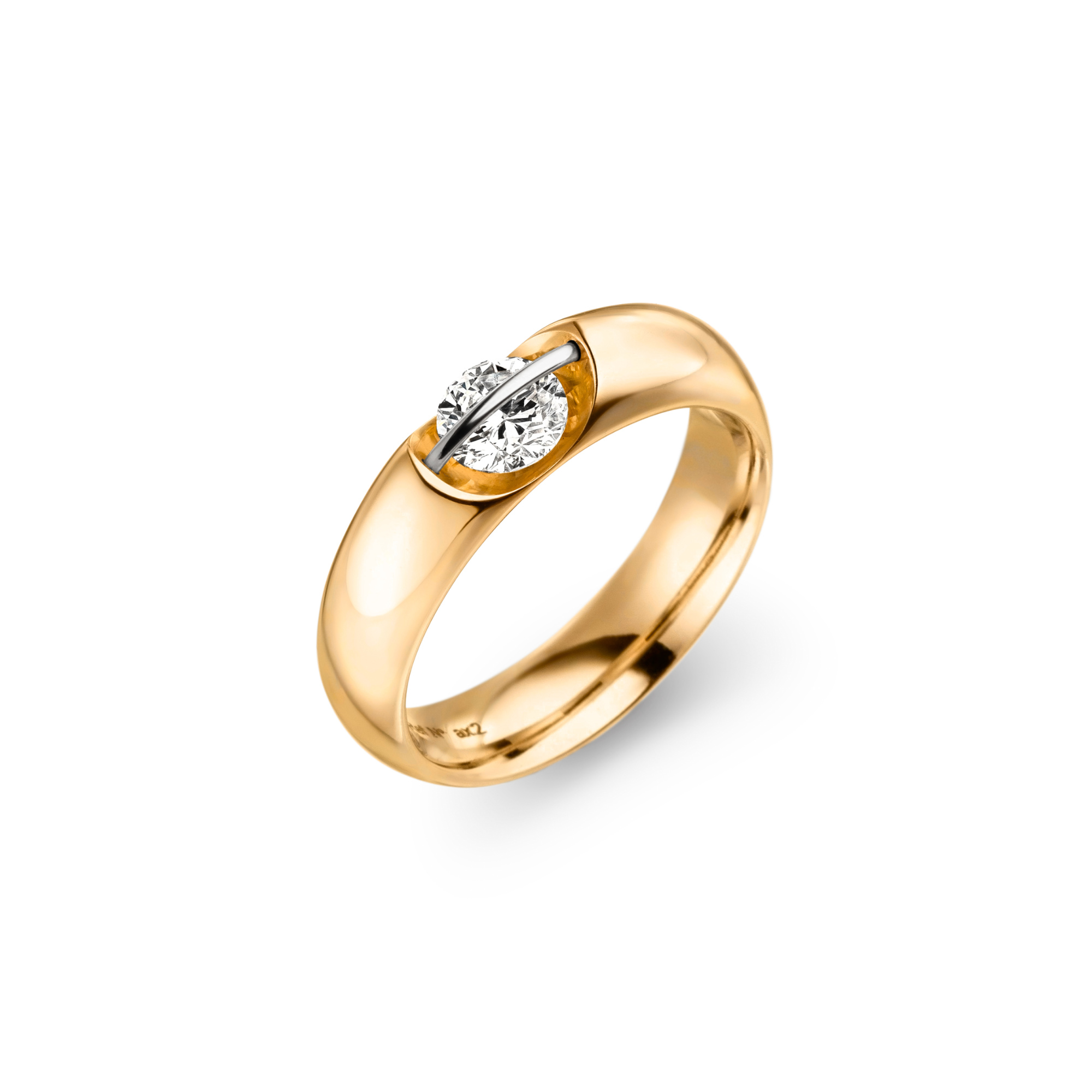 Schaffrath LIBERTÉ Diamantring (Ref: 118_L1061_50_GW)