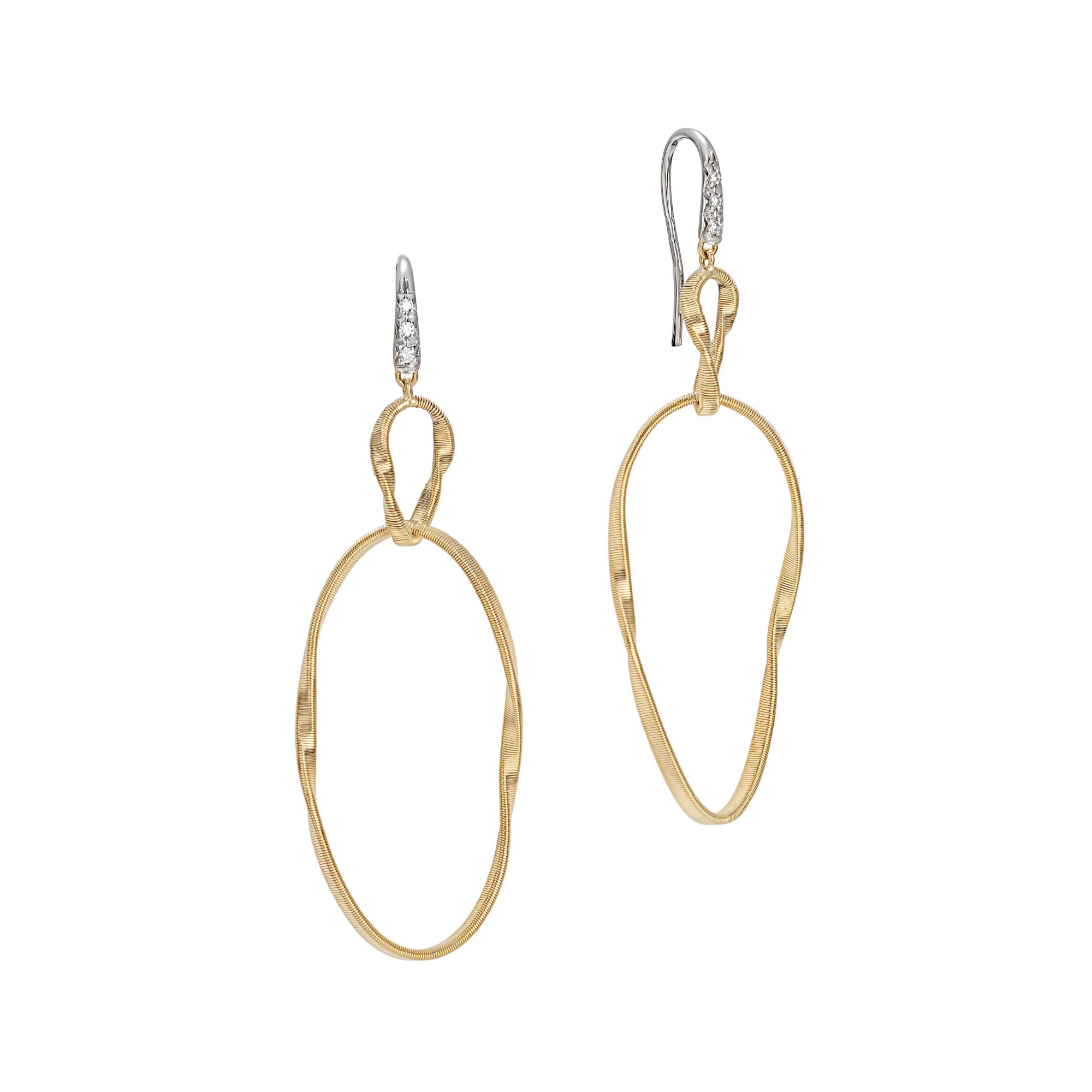 Marco Bicego Marrakech Onde Ohrringe (Ref: OG369-A B YW)