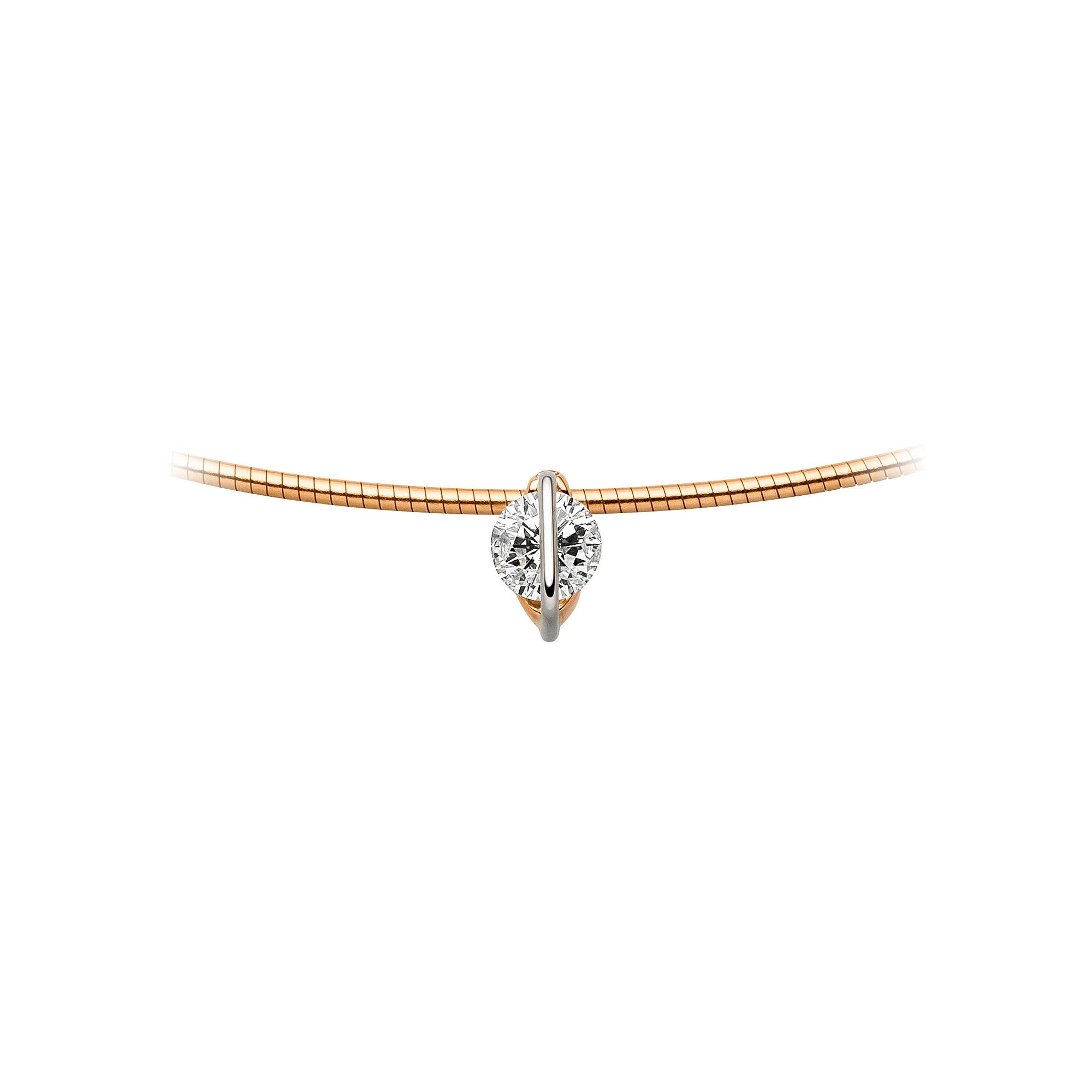 Schaffrath LIBERTÉ Collier mit Omegareif "Elastic" (Ref: 544_L1002_30_RW)
