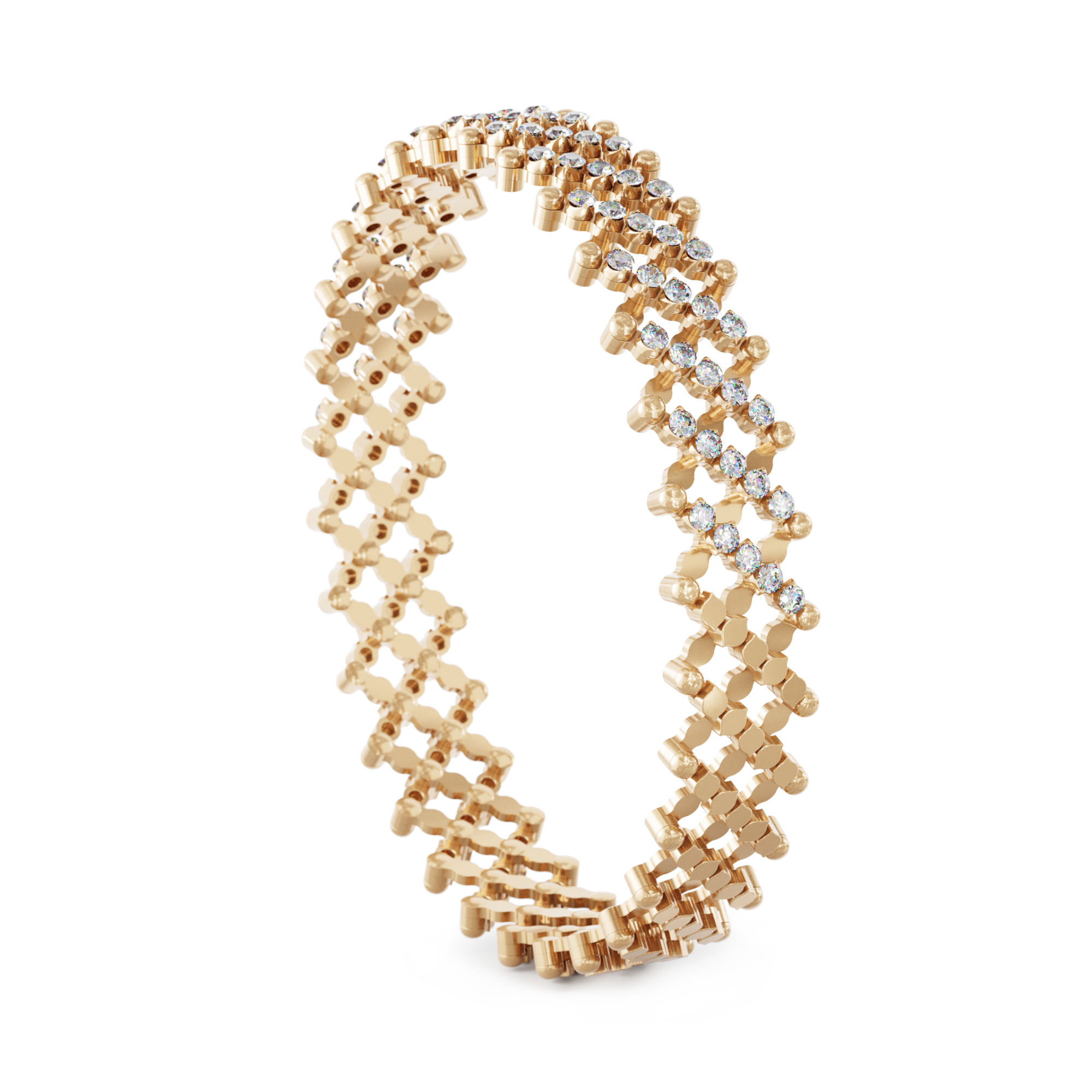 Serafino Consoli Serafino Multi-Size Ring und Armreif (Ref: S.RB 7HM2 RG WD)