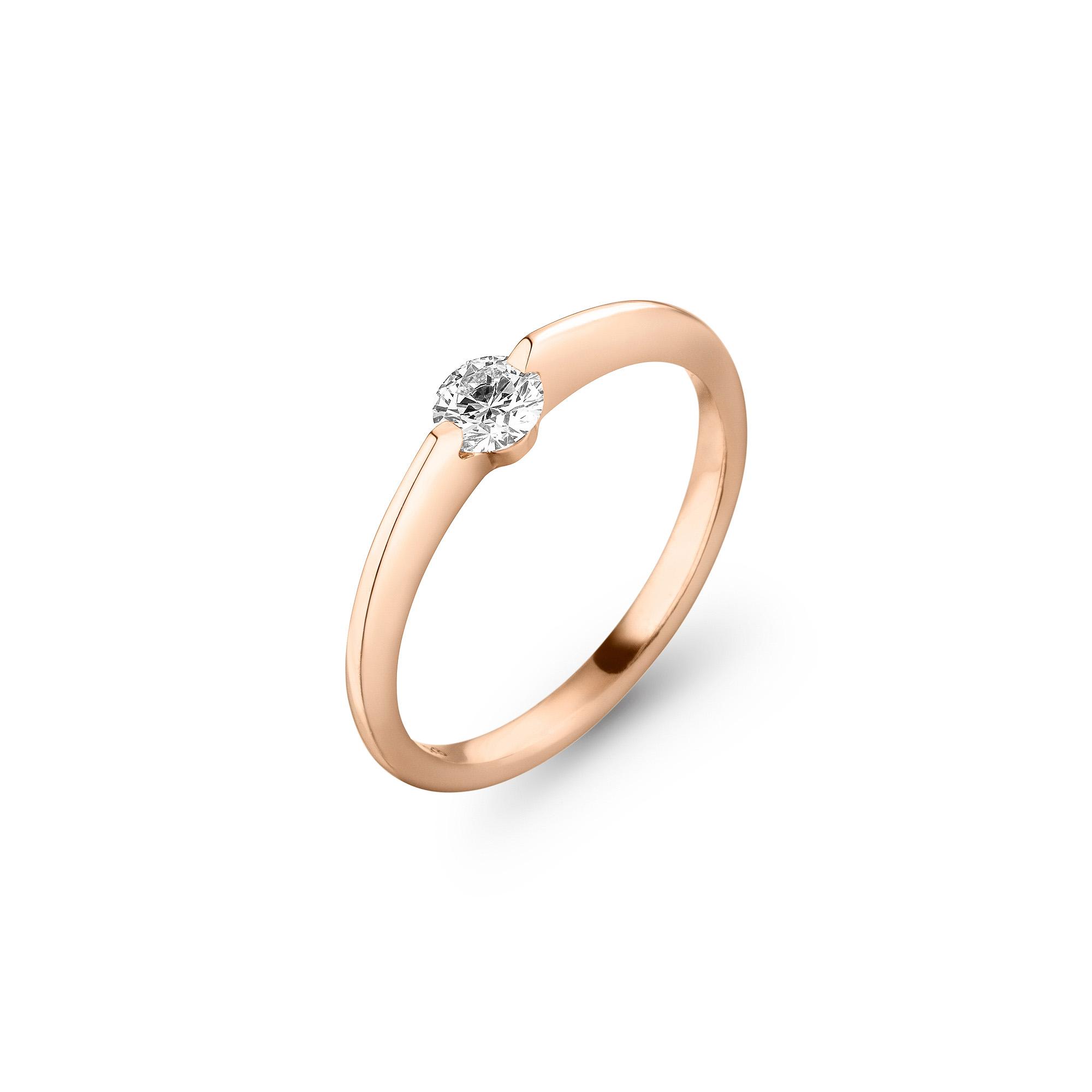 Schaffrath LIBERTÉ Solitaire Ring (Ref: 548_L2N30_30_RW)