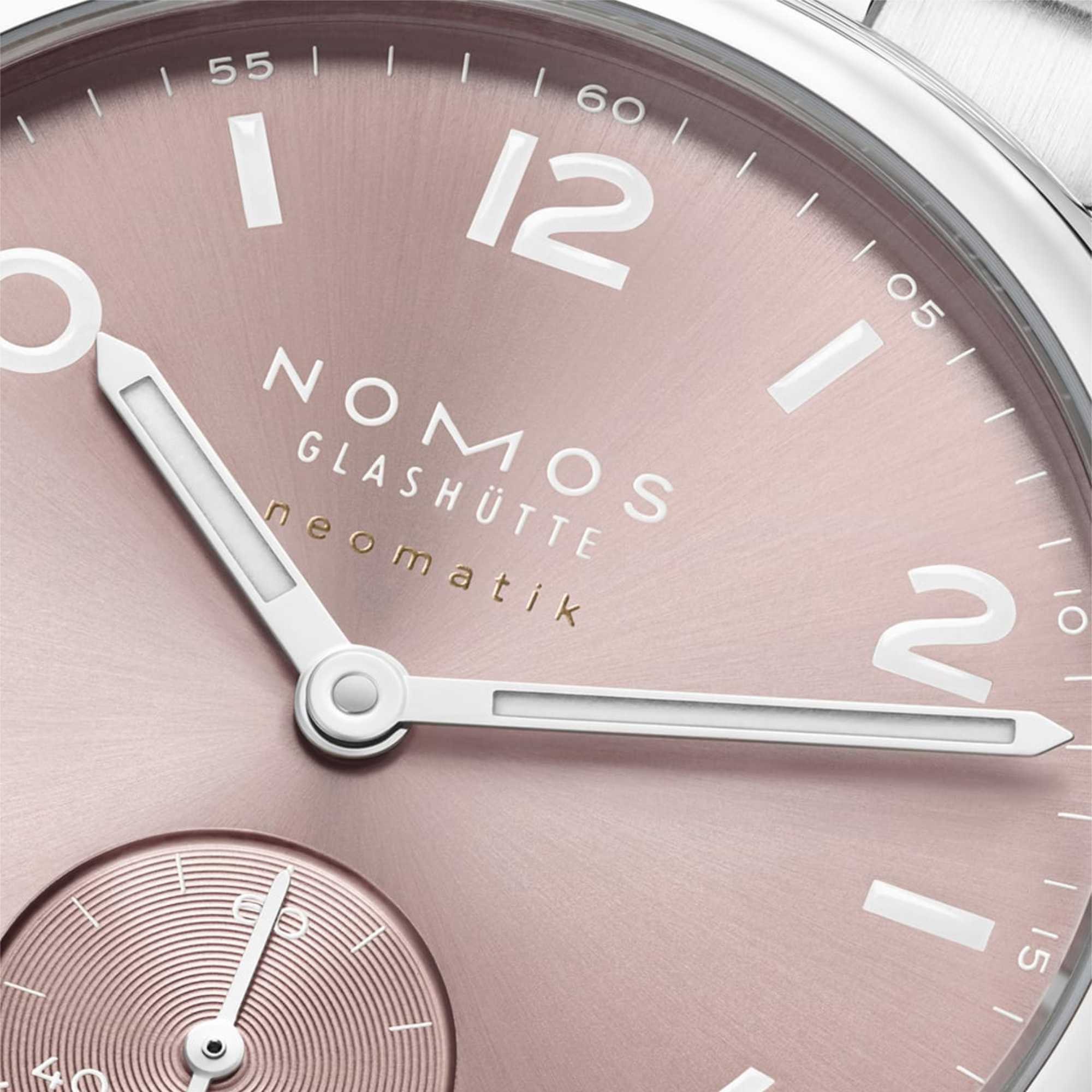 NOMOS Glashütte Club Sport Neomatik 34 Rosé (Ref: 756.SB)