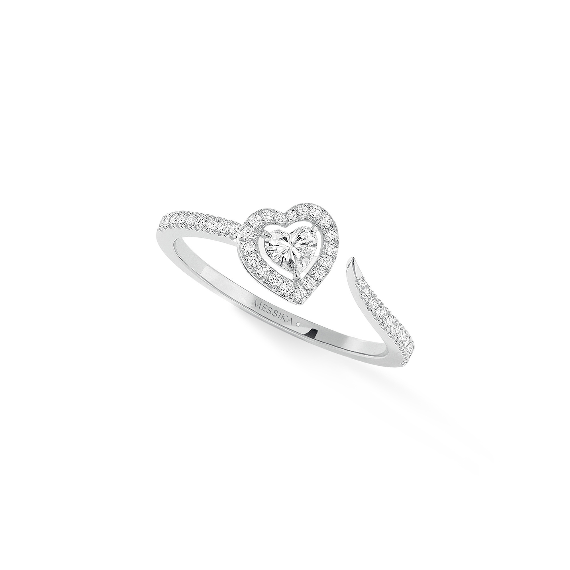 Messika Joy Coeur Ring (Ref: 11438-WG)
