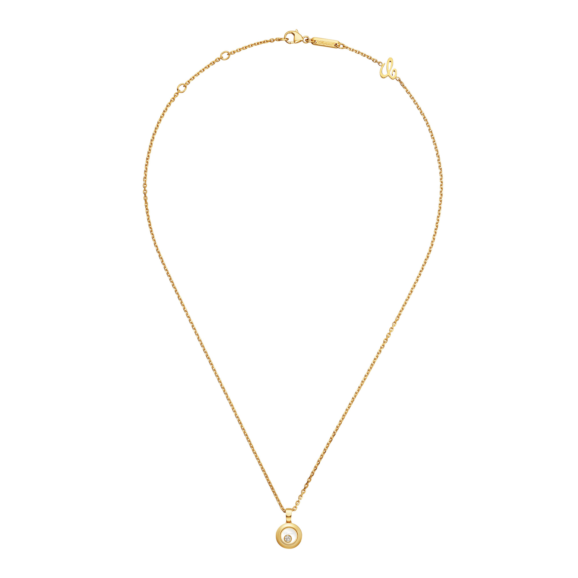 Chopard Happy Diamonds Icons Halskette mit Anhänger (Ref: 79A017-0001)