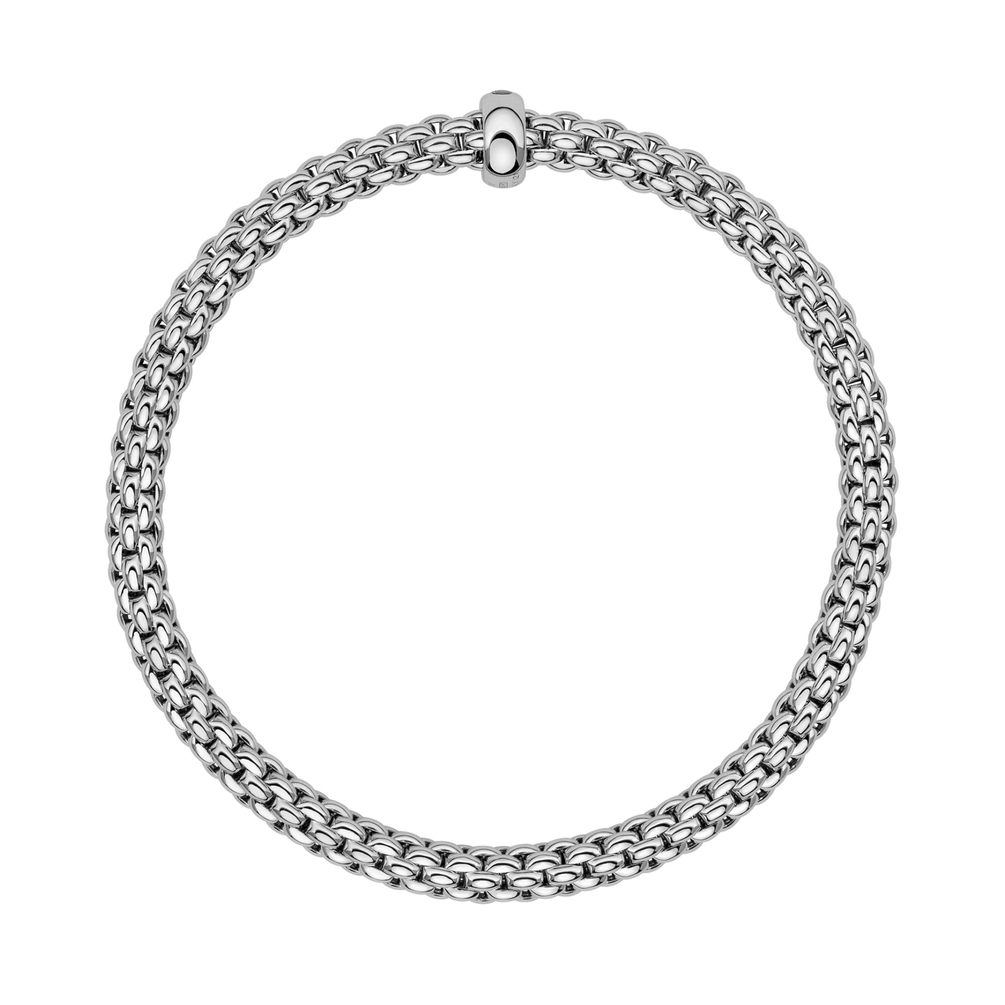 FOPE Solo Flex'it Armband mit schwarzen Brillanten (Ref: 01M06BX_BN_B_XBX_0XS)