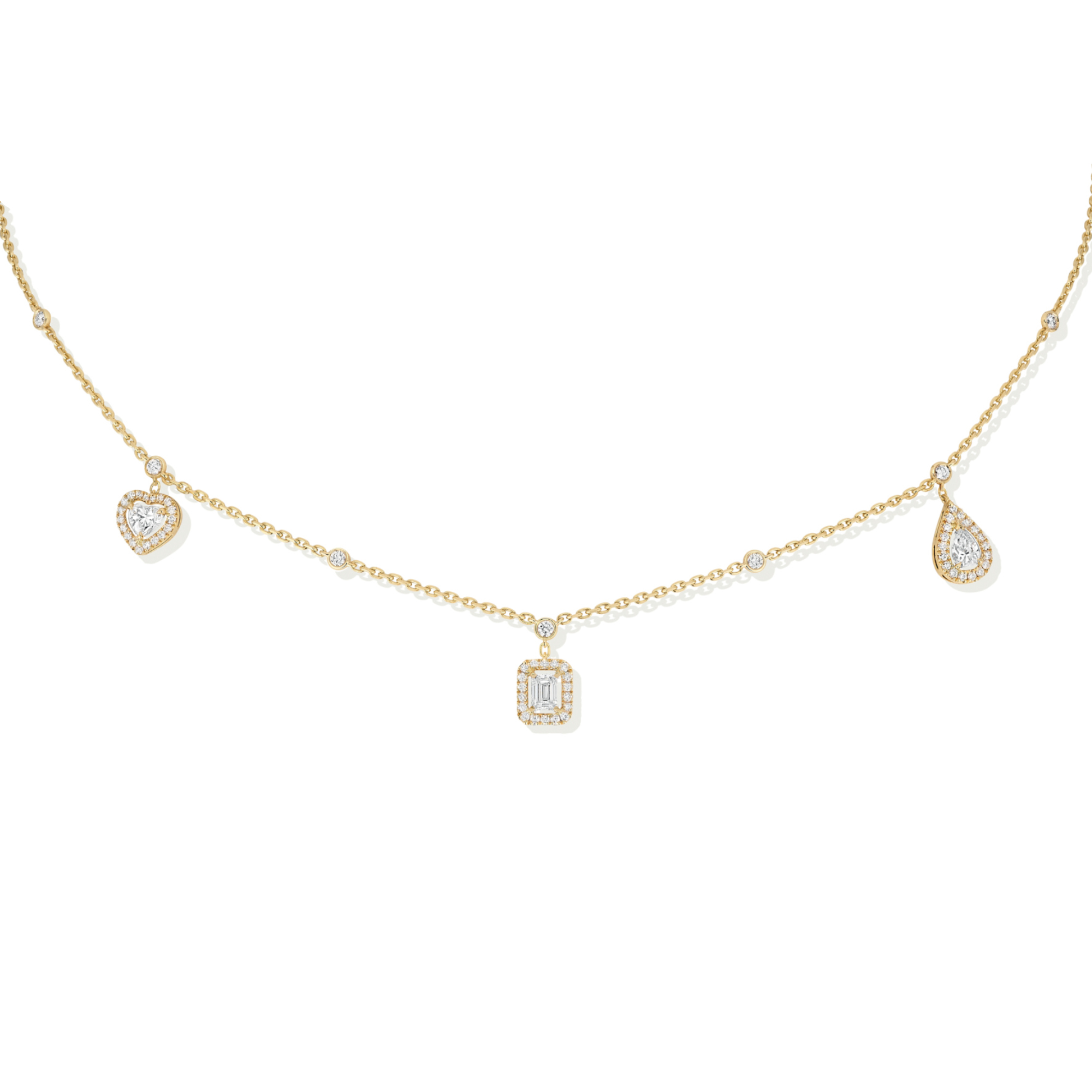 Messika My Twin Halskette (Ref: 11945-YG)