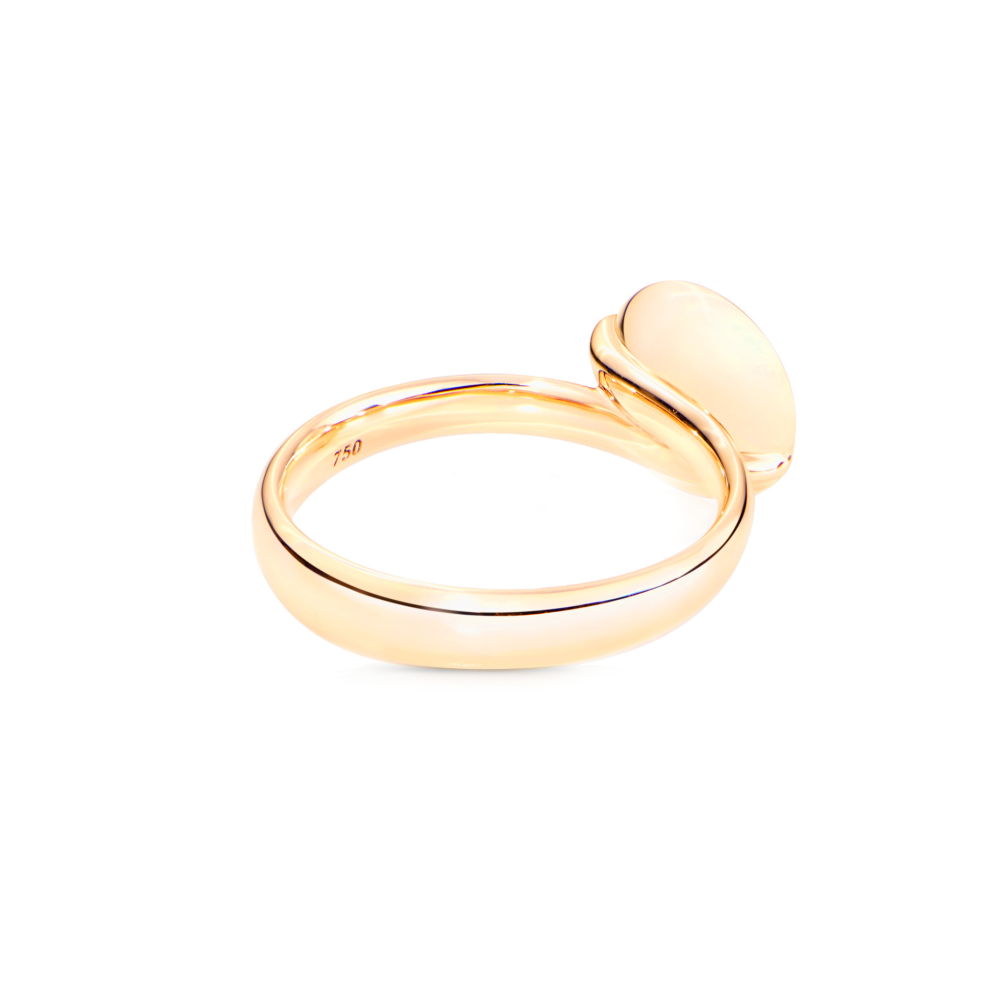 Tamara Comolli BOUTON Ring small sand Mondstein (Ref: R-BOU-s-MoSa-yg)