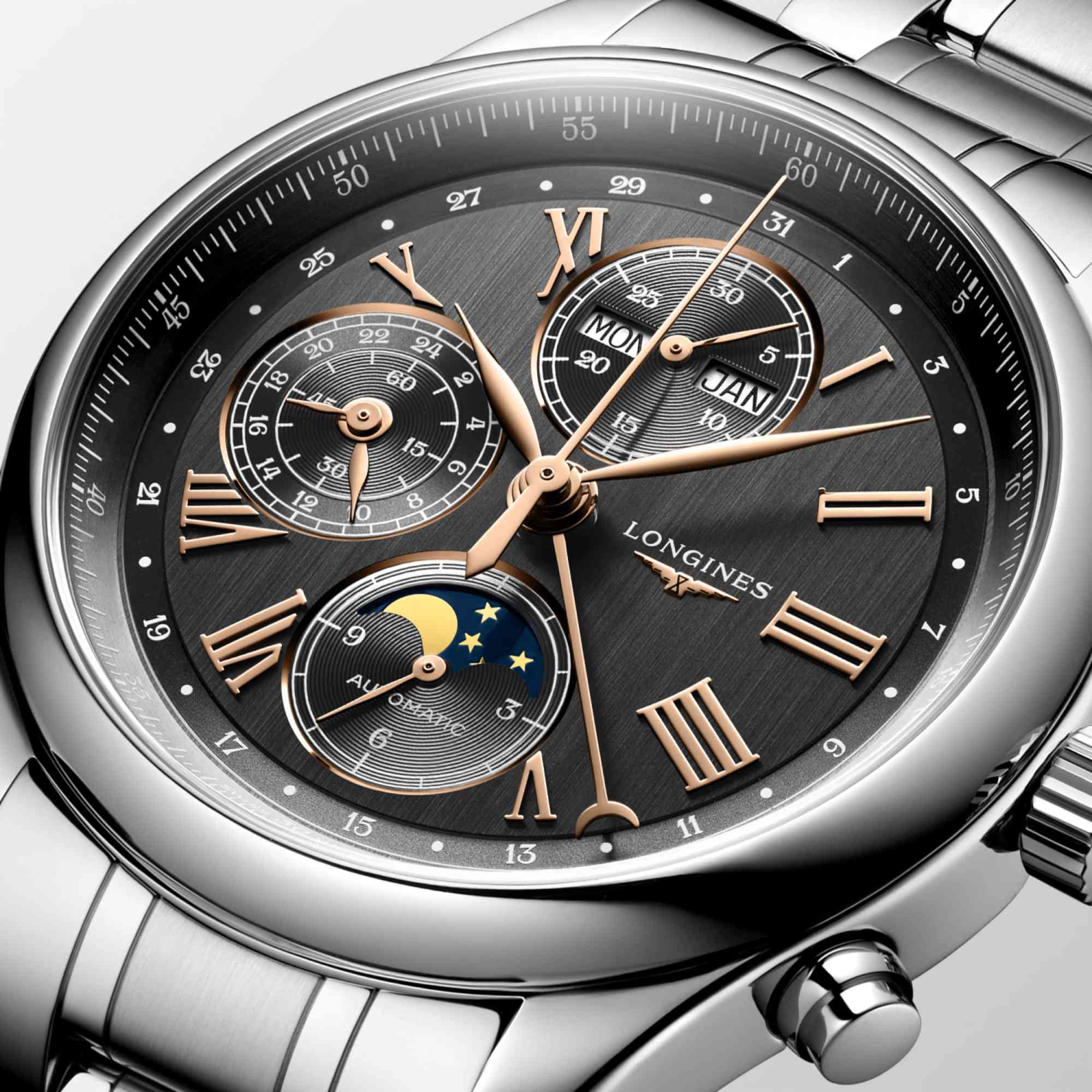Longines LONGINES MASTER COLLECTION CHRONO MOONPHASE (Ref: L2.773.4.61.6)