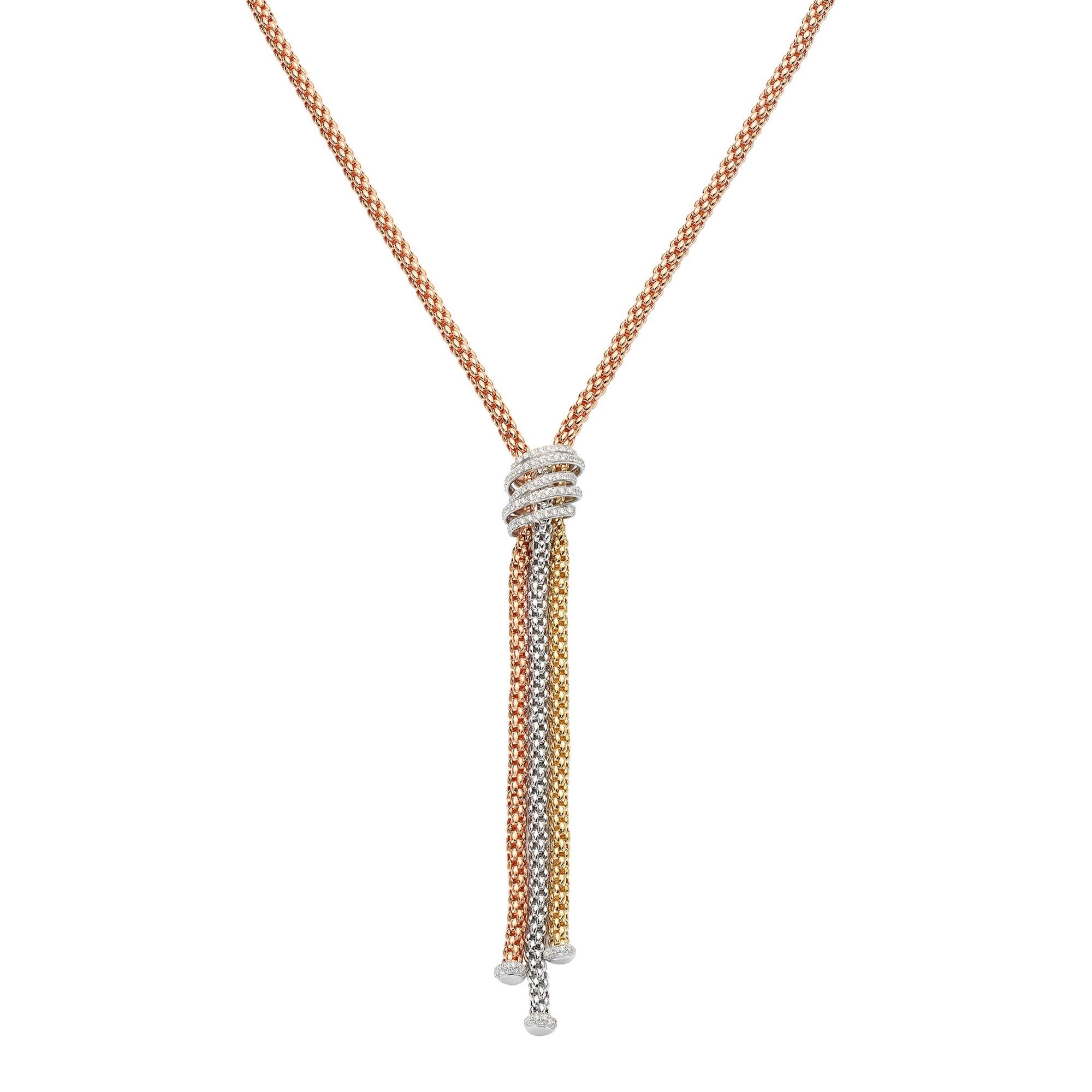 FOPE Solo Collier (Ref: 65106CL_PB_G_RBG_070)