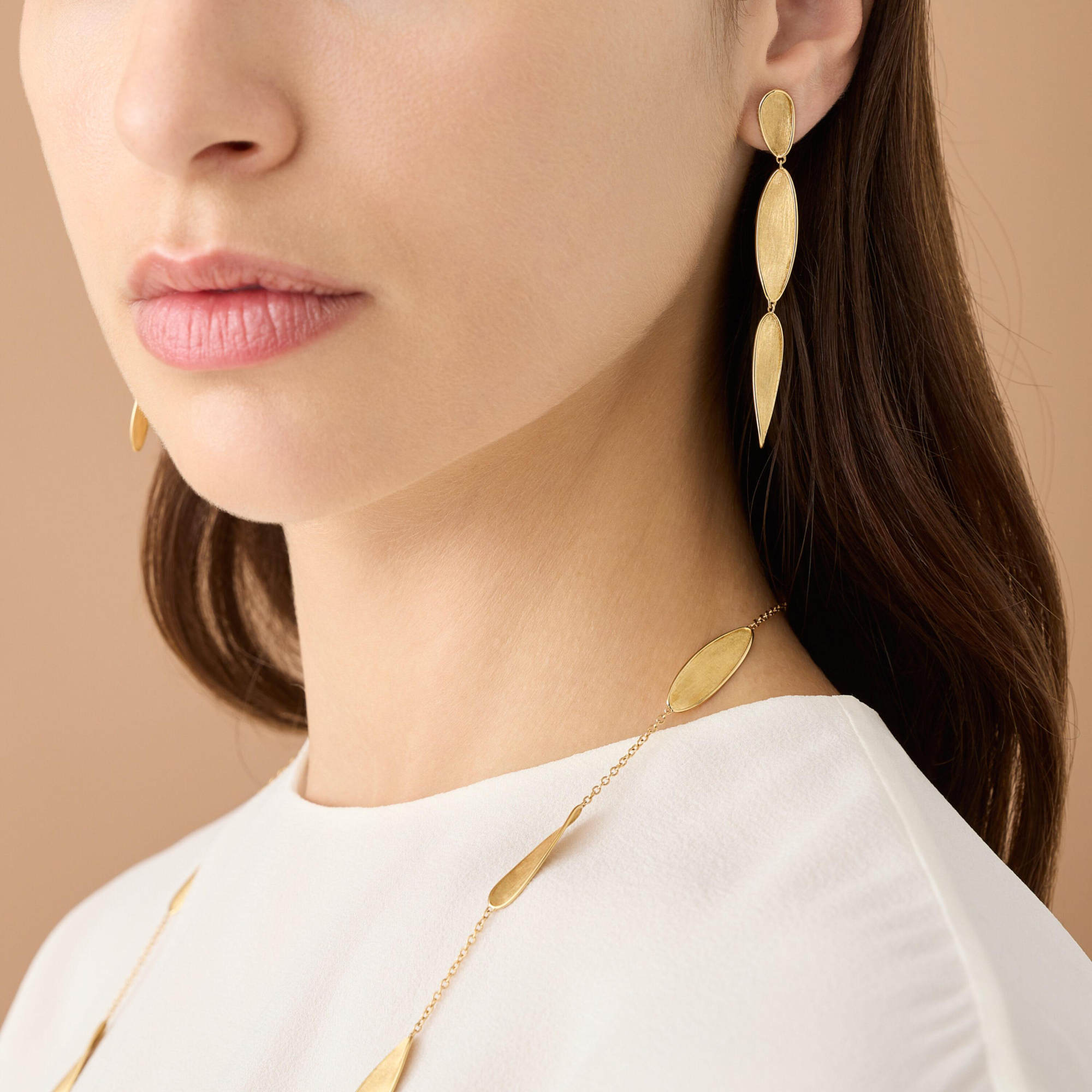 Marco Bicego Lunaria Twist Ohrringe (Ref: OB1918 Y)