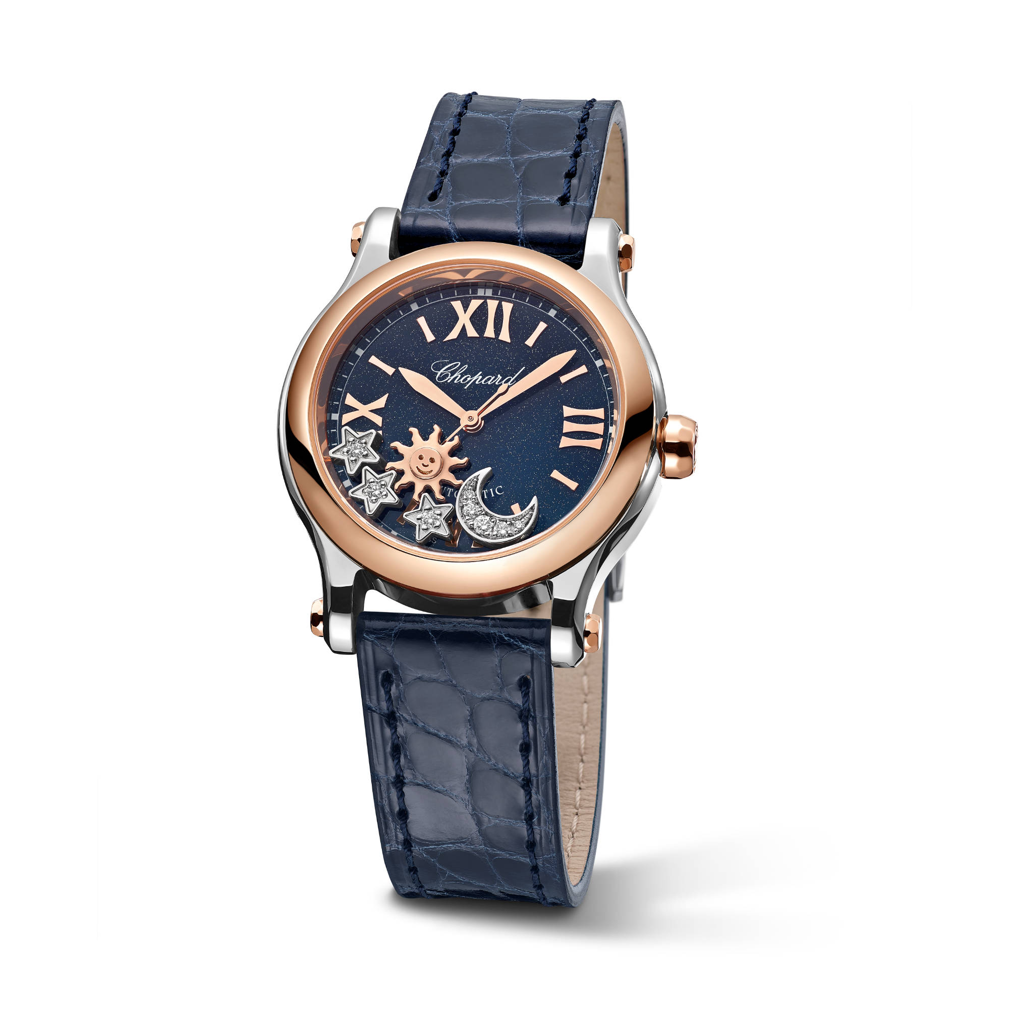 Chopard Happy Sport Sun, Moon and Stars (Ref: 278573-6027)