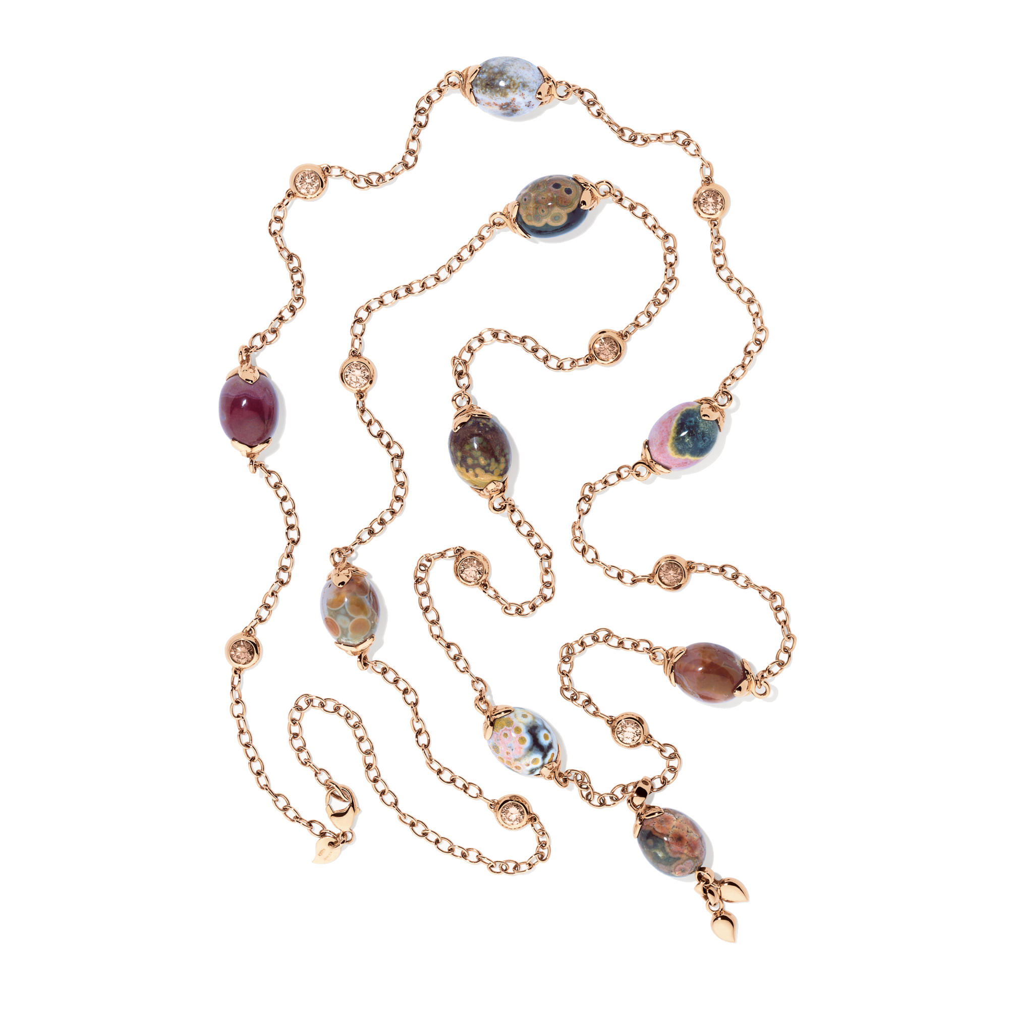 Tamara Comolli COCONUT Halskette Ocean Jasper (Ref: N-Co-9-OJ-rg)