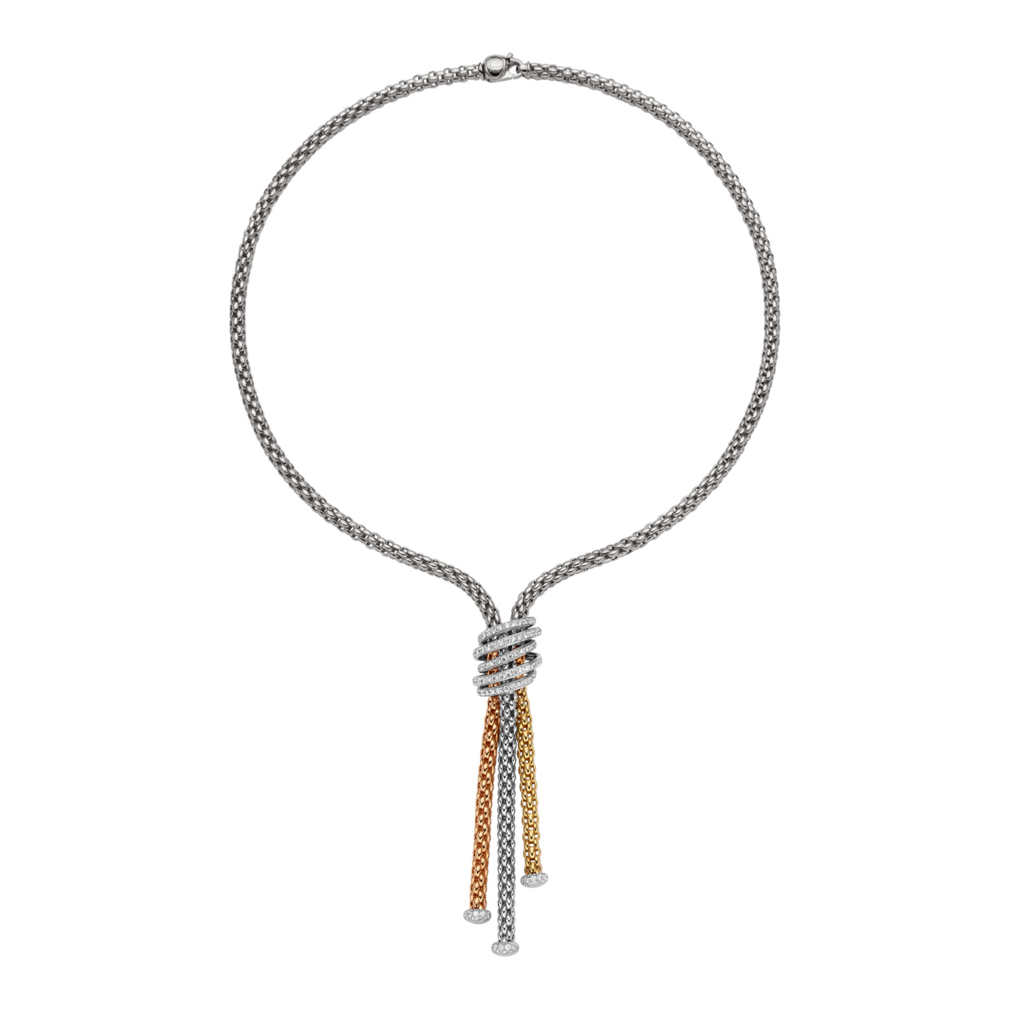 FOPE Solo Halskette mit Diamanten (Ref: 65106CX_PB_B_RBG_043)