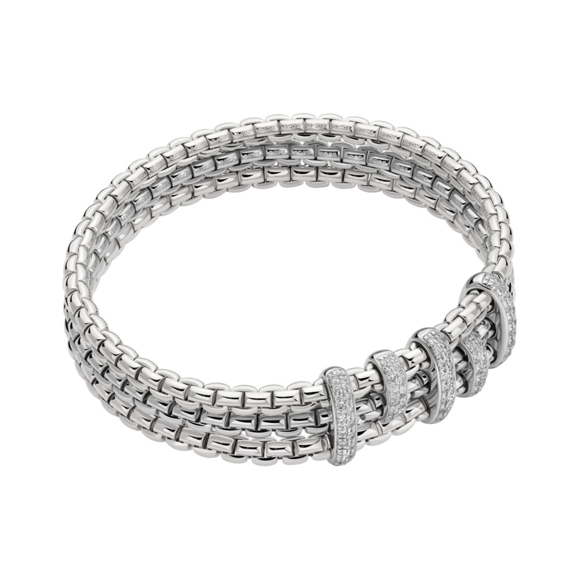 FOPE Eka Flex'it Armband mit Diamantpavé (Ref: 75601BX_PB_B_XBX_0XS)