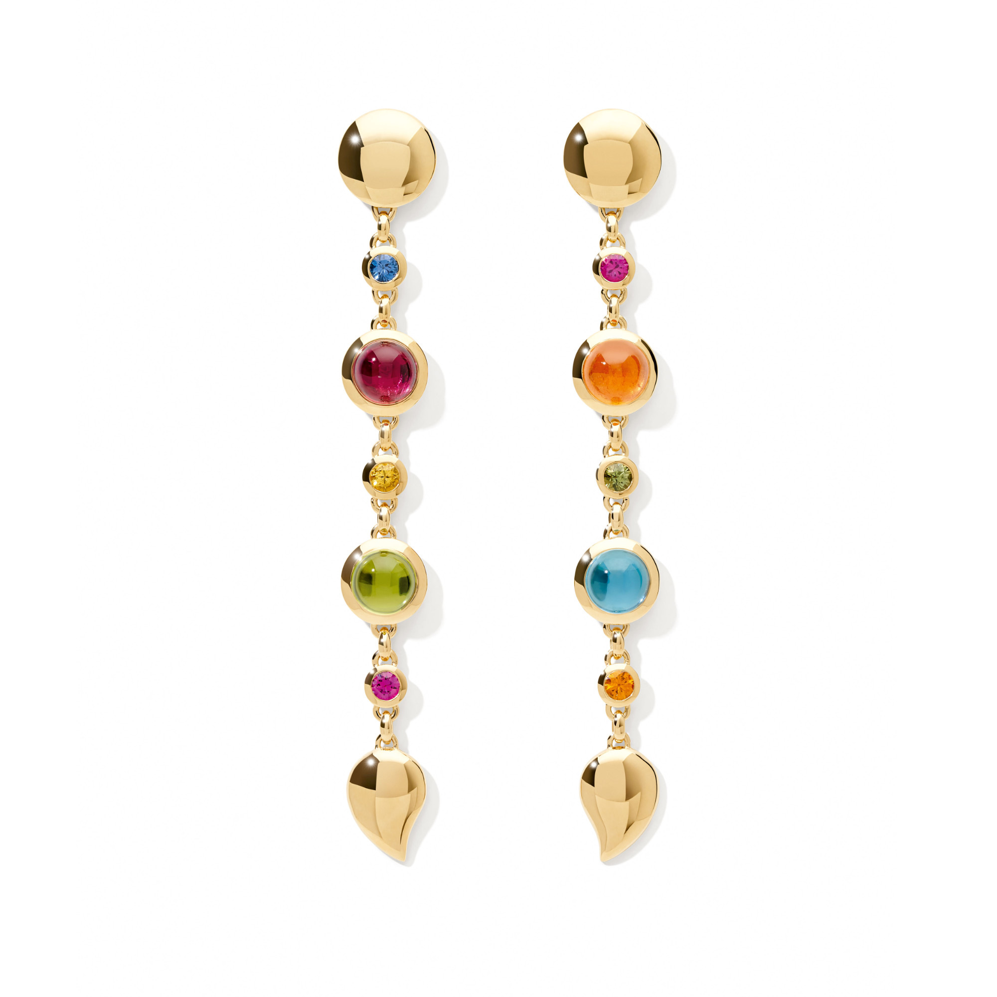 Tamara Comolli BOUTON Ohrringe Long 'Candy' (Ref: E-BOU-3-Can-Sa-yg)