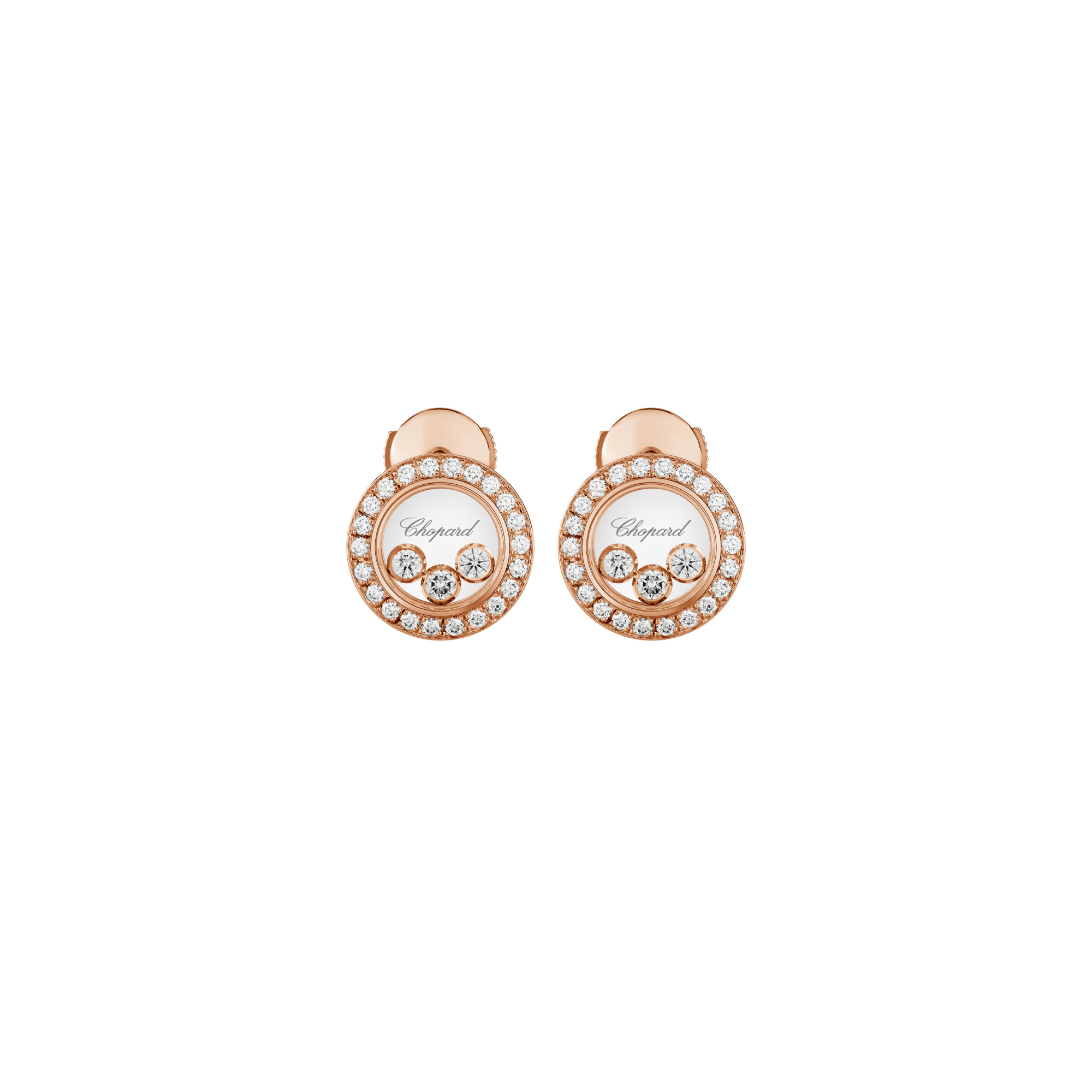 Chopard Happy Diamonds Icons Ohrringe (Ref: 83A018-5201)